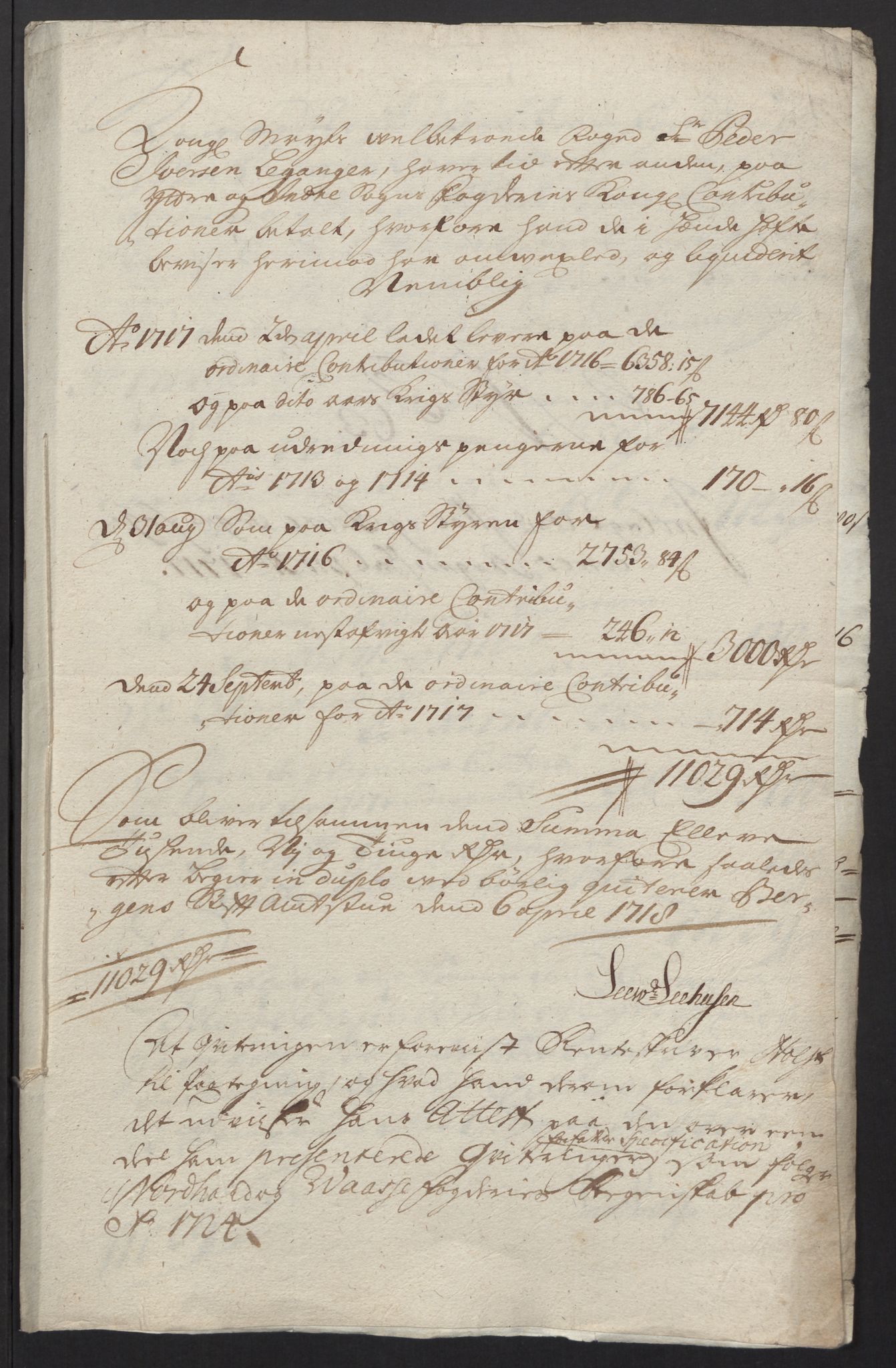 Rentekammeret inntil 1814, Reviderte regnskaper, Fogderegnskap, RA/EA-4092/R52/L3321: Fogderegnskap Sogn, 1717-1718, s. 265