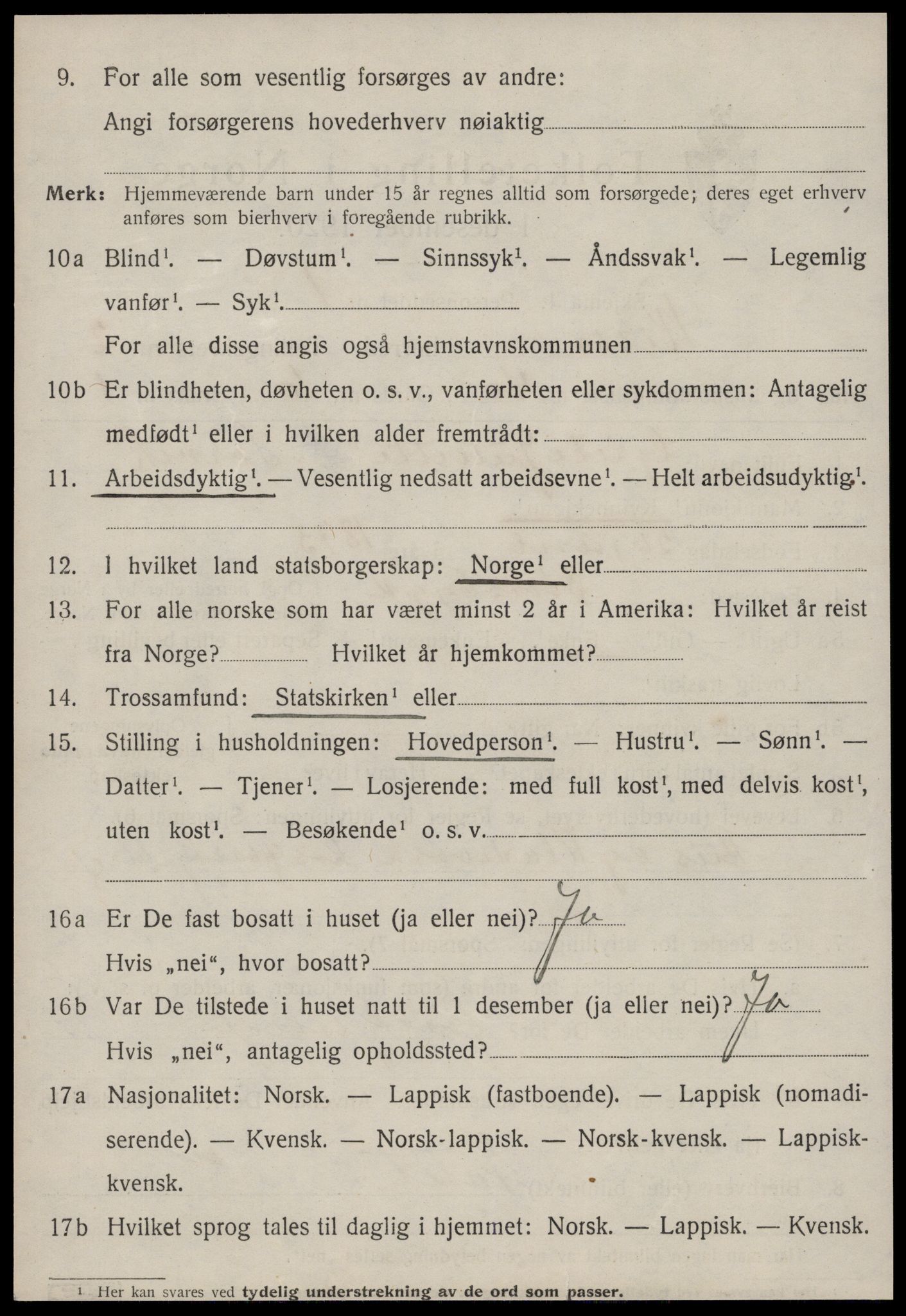 SAT, Folketelling 1920 for 1624 Rissa herred, 1920, s. 2116