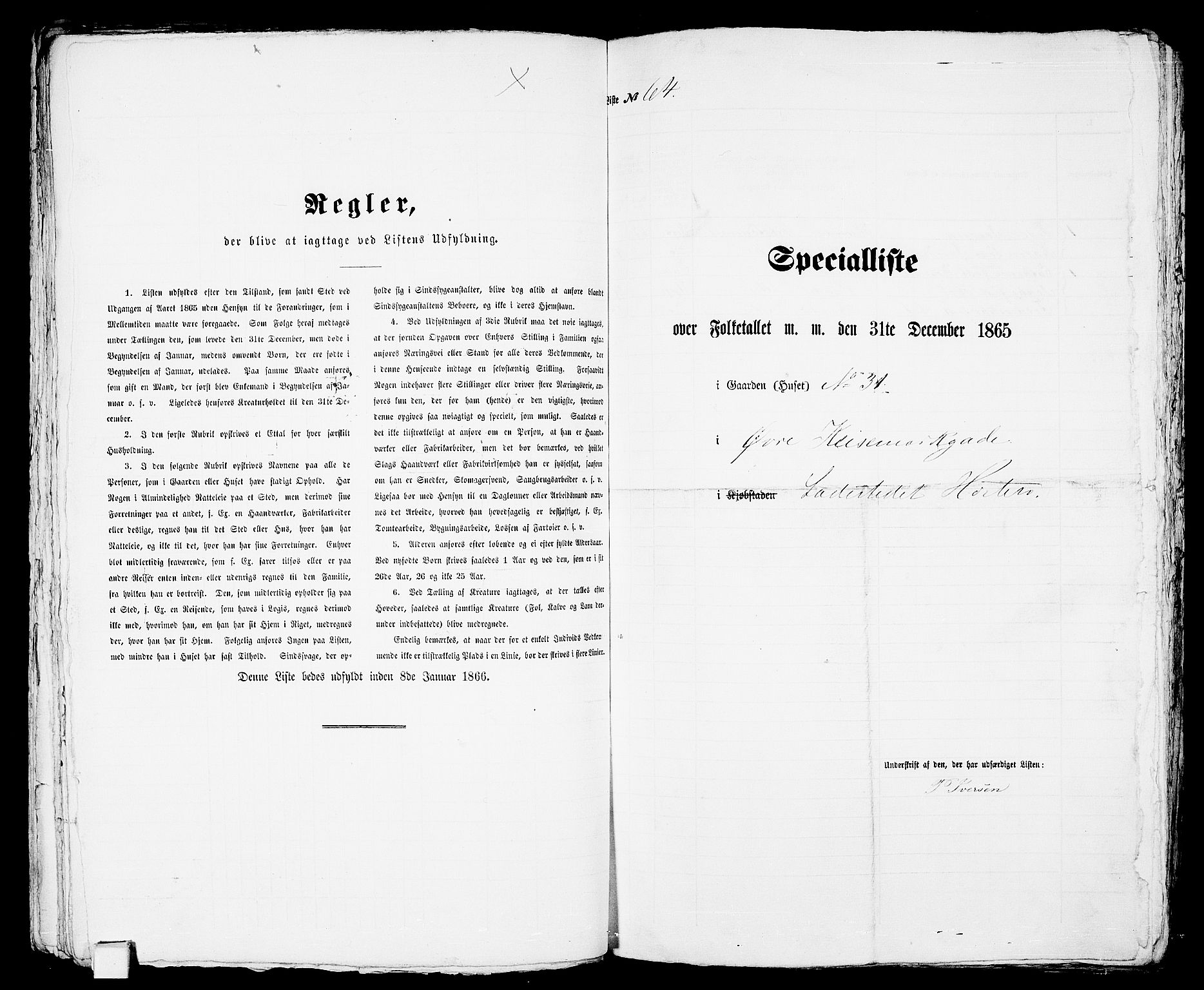 RA, Folketelling 1865 for 0703 Horten ladested, 1865, s. 158