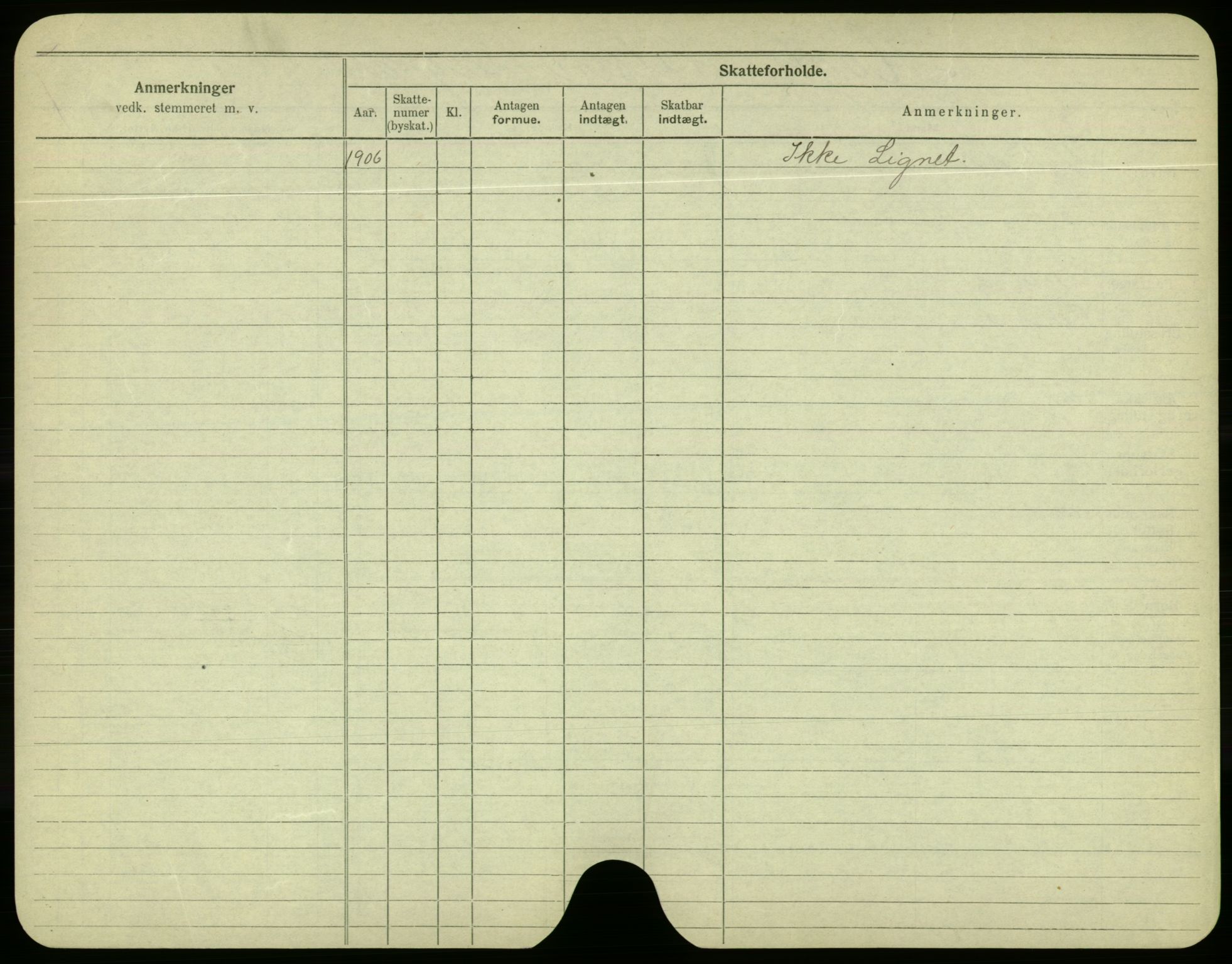 Oslo folkeregister, Registerkort, AV/SAO-A-11715/F/Fa/Fac/L0004: Menn, 1906-1914, s. 1099b