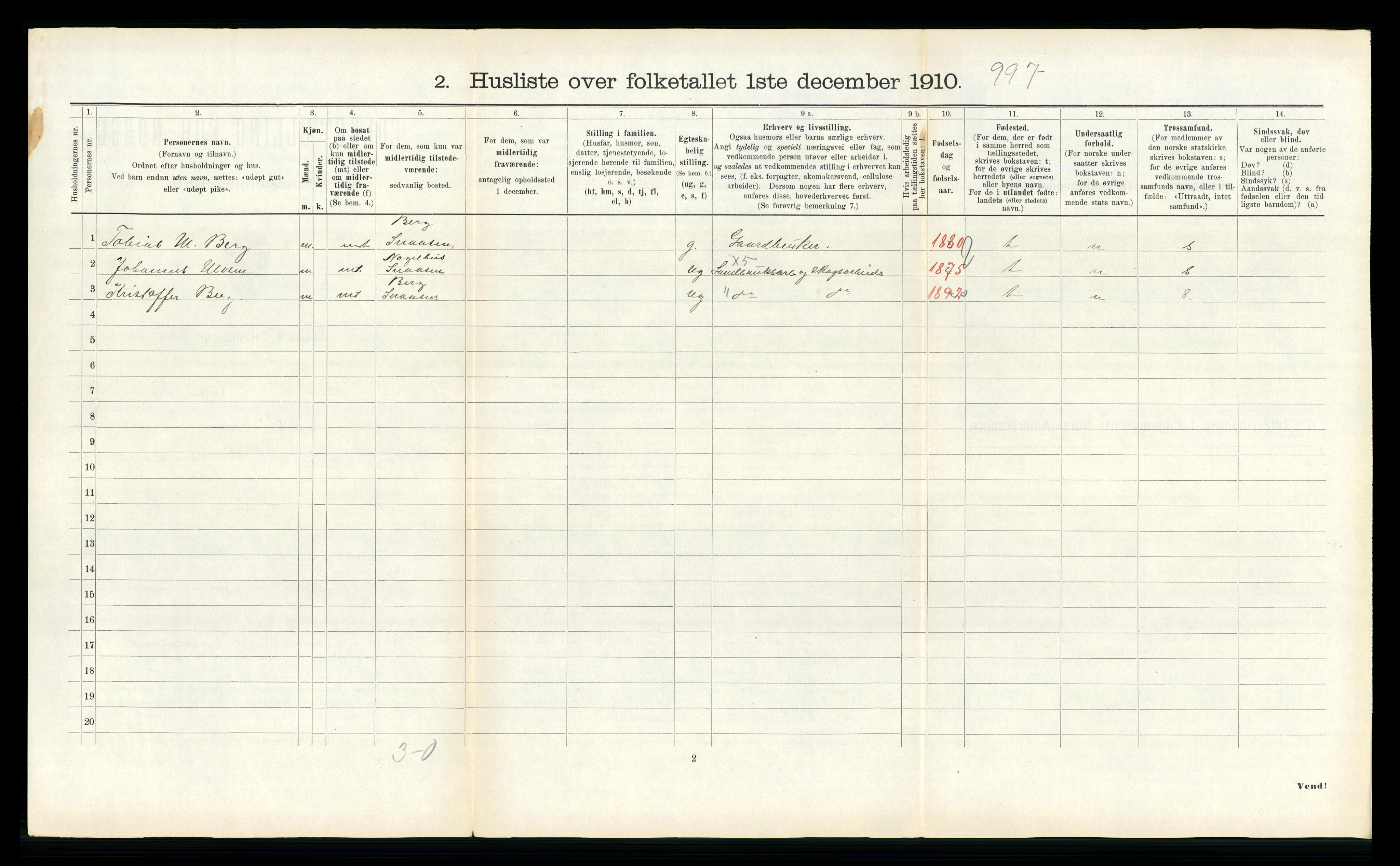 RA, Folketelling 1910 for 1736 Snåsa herred, 1910, s. 419