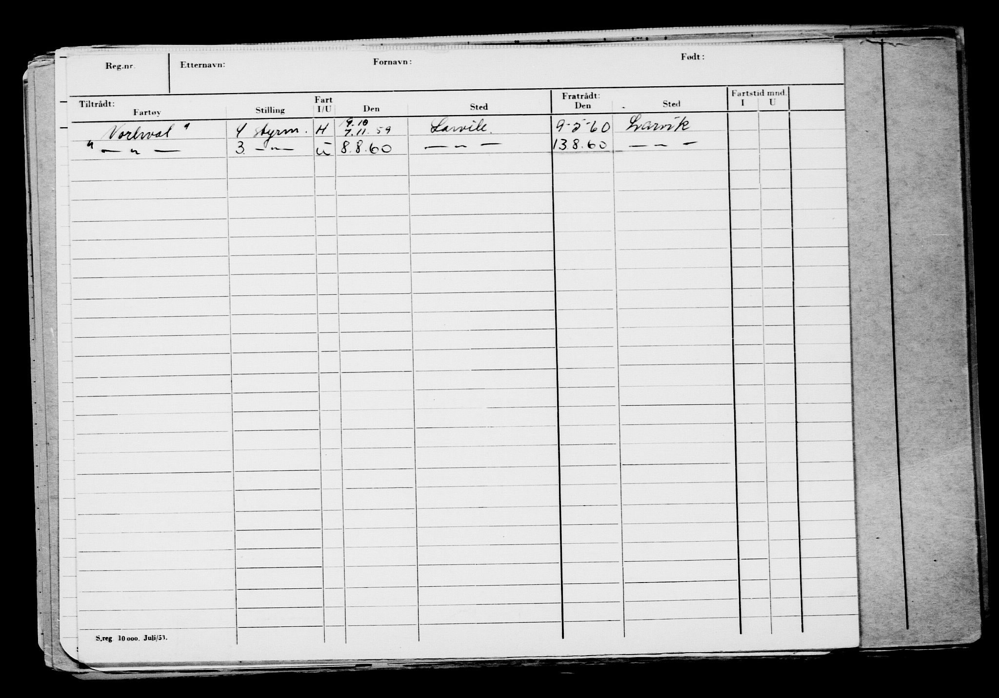 Direktoratet for sjømenn, AV/RA-S-3545/G/Gb/L0146: Hovedkort, 1917, s. 187