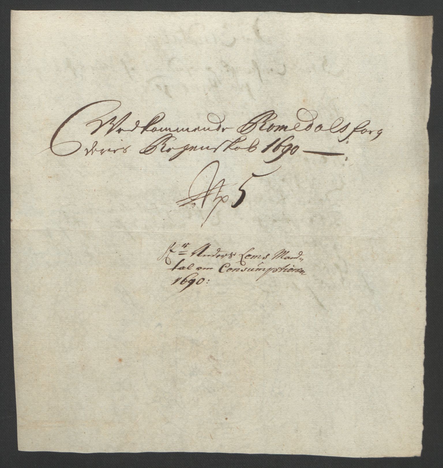 Rentekammeret inntil 1814, Reviderte regnskaper, Fogderegnskap, AV/RA-EA-4092/R55/L3649: Fogderegnskap Romsdal, 1690-1691, s. 100