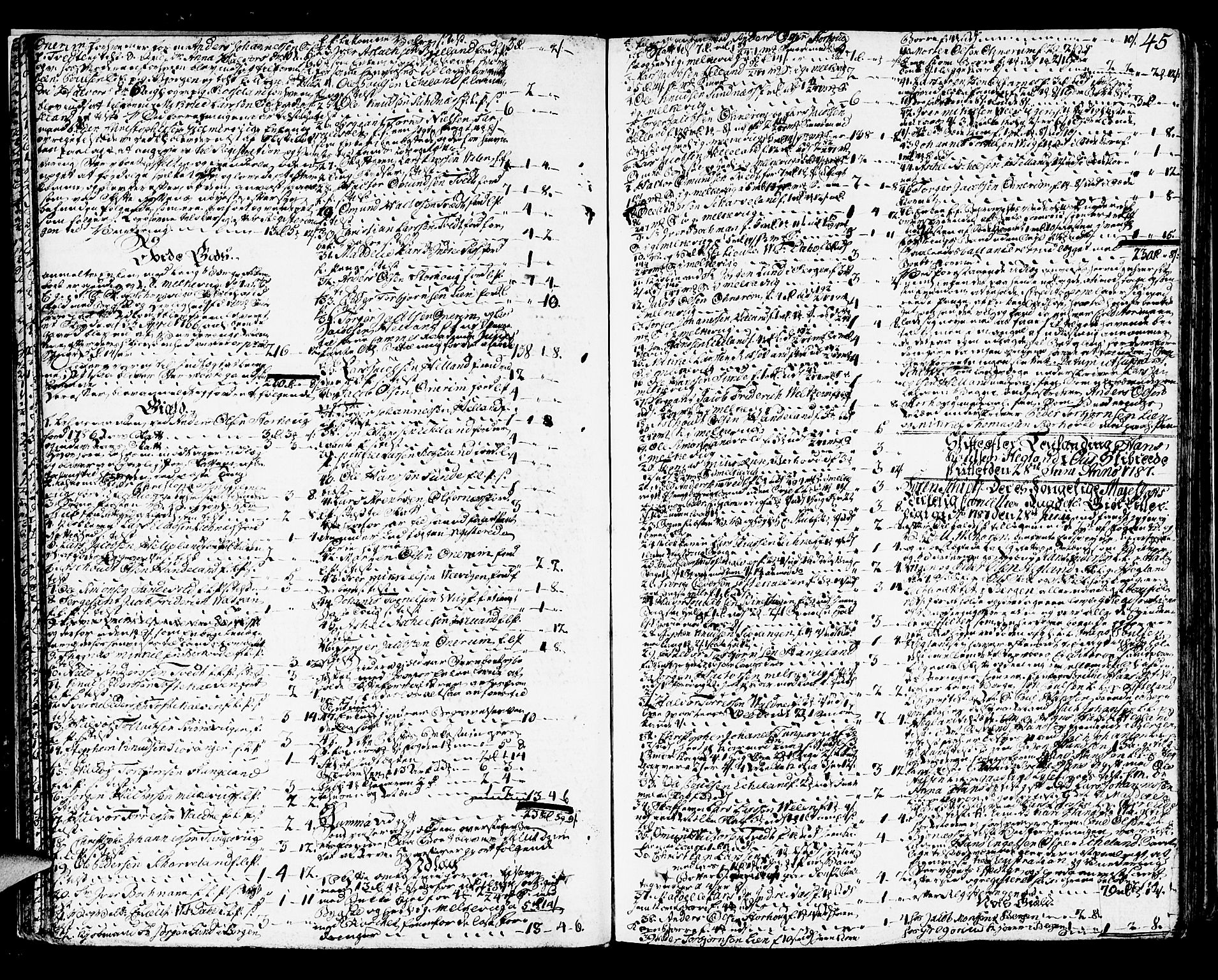 Sunnhordland sorenskrivar, SAB/A-2401/1/H/Ha/Haa/L0010: Skifteprotokollar. Register i protokoll. Fol. 565-ut, 1787-1790, s. 44b-45a