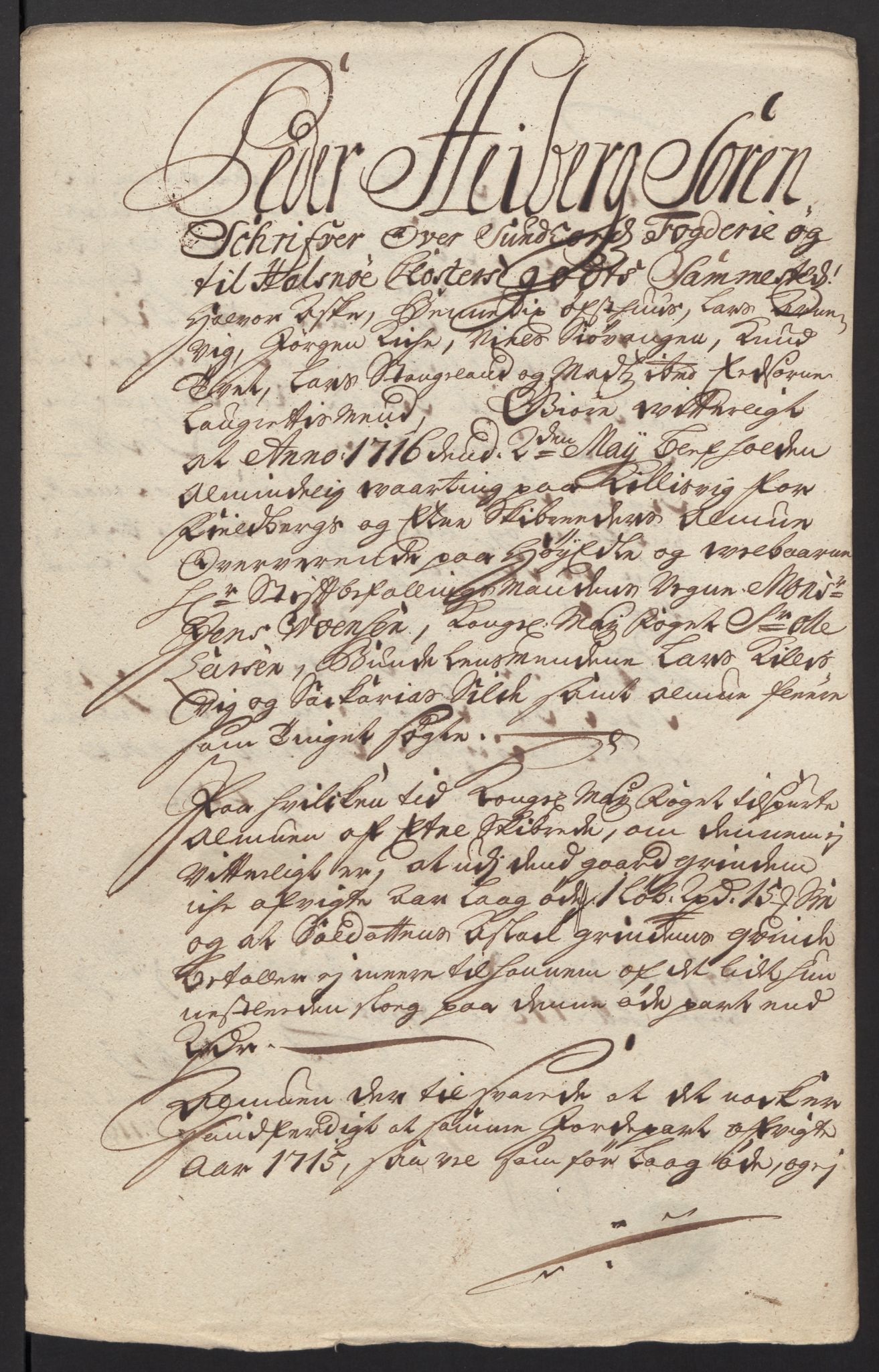 Rentekammeret inntil 1814, Reviderte regnskaper, Fogderegnskap, AV/RA-EA-4092/R48/L2991: Fogderegnskap Sunnhordland og Hardanger, 1715, s. 202