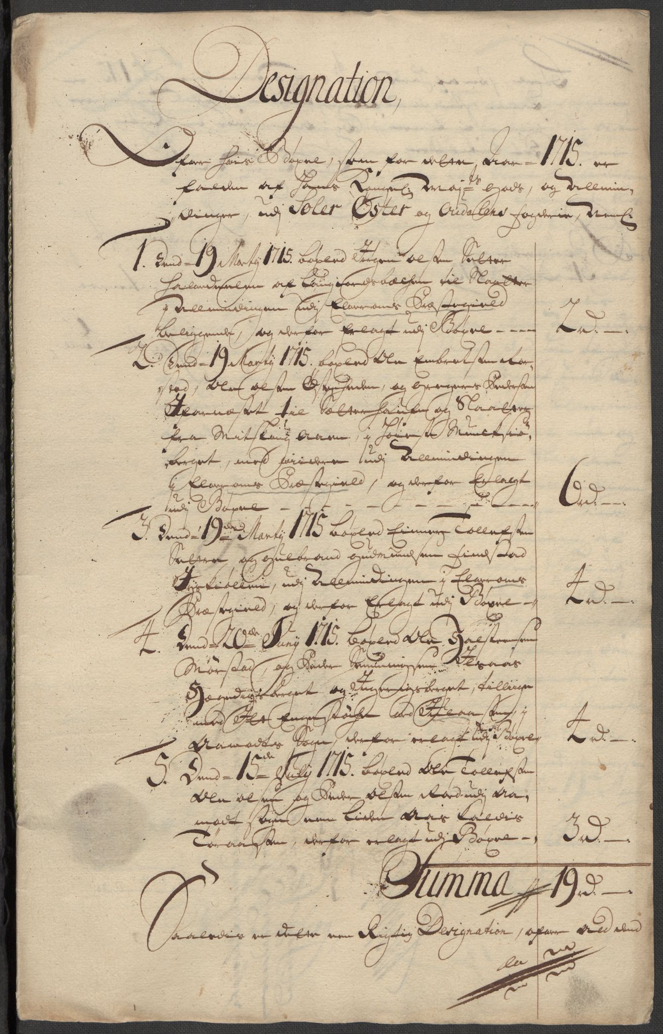 Rentekammeret inntil 1814, Reviderte regnskaper, Fogderegnskap, AV/RA-EA-4092/R13/L0853: Fogderegnskap Solør, Odal og Østerdal, 1715, s. 238