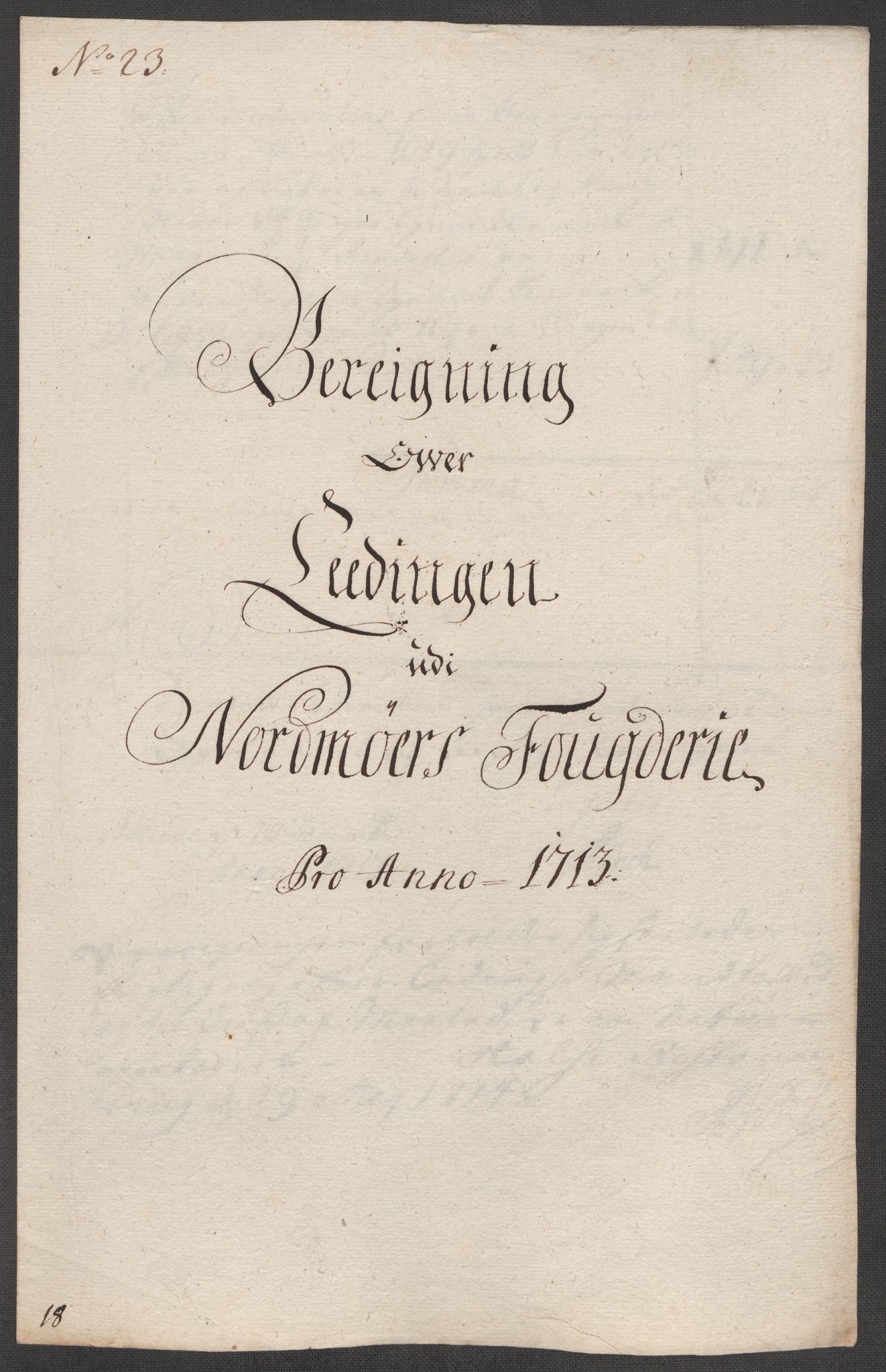 Rentekammeret inntil 1814, Reviderte regnskaper, Fogderegnskap, RA/EA-4092/R56/L3747: Fogderegnskap Nordmøre, 1713, s. 161