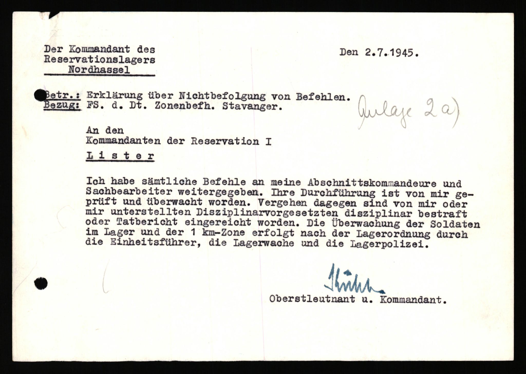 Deutscher Oberbefehlshaber Norwegen (DOBN), AV/RA-RAFA-2197/D/Dl/L0119: DB Zone Stavanger Abt. Ic, 1945, s. 734