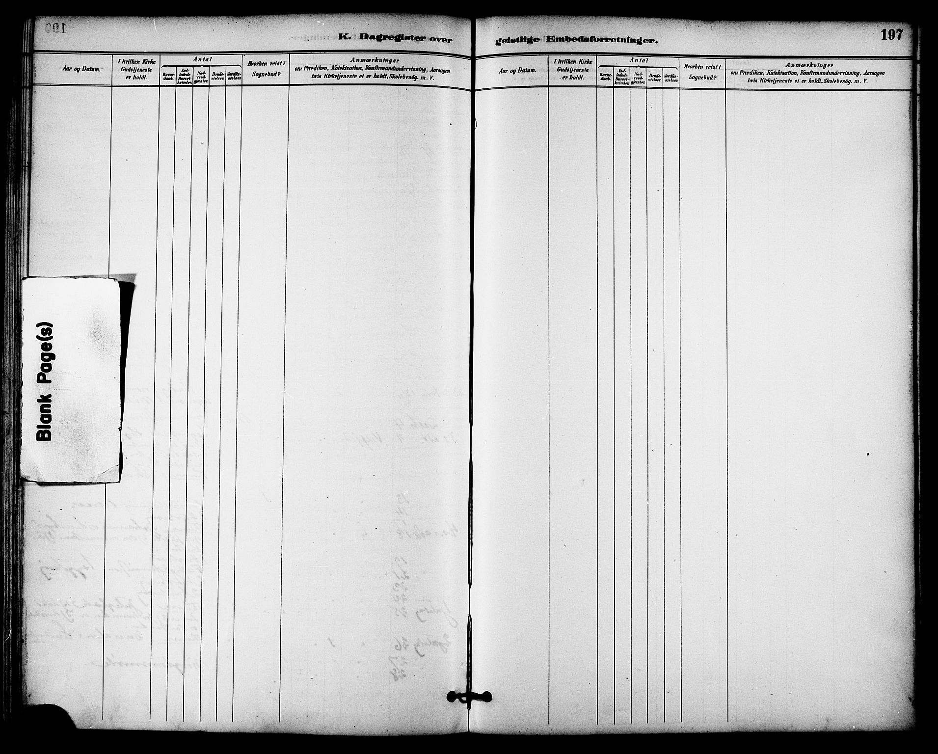 Ministerialprotokoller, klokkerbøker og fødselsregistre - Nordland, AV/SAT-A-1459/814/L0226: Ministerialbok nr. 814A07, 1886-1898, s. 197