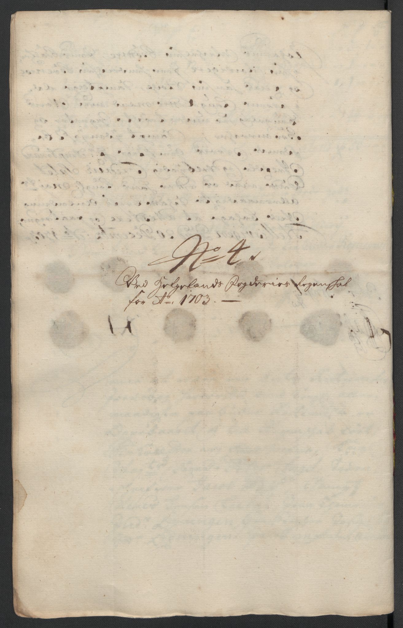 Rentekammeret inntil 1814, Reviderte regnskaper, Fogderegnskap, AV/RA-EA-4092/R65/L4508: Fogderegnskap Helgeland, 1702-1705, s. 209