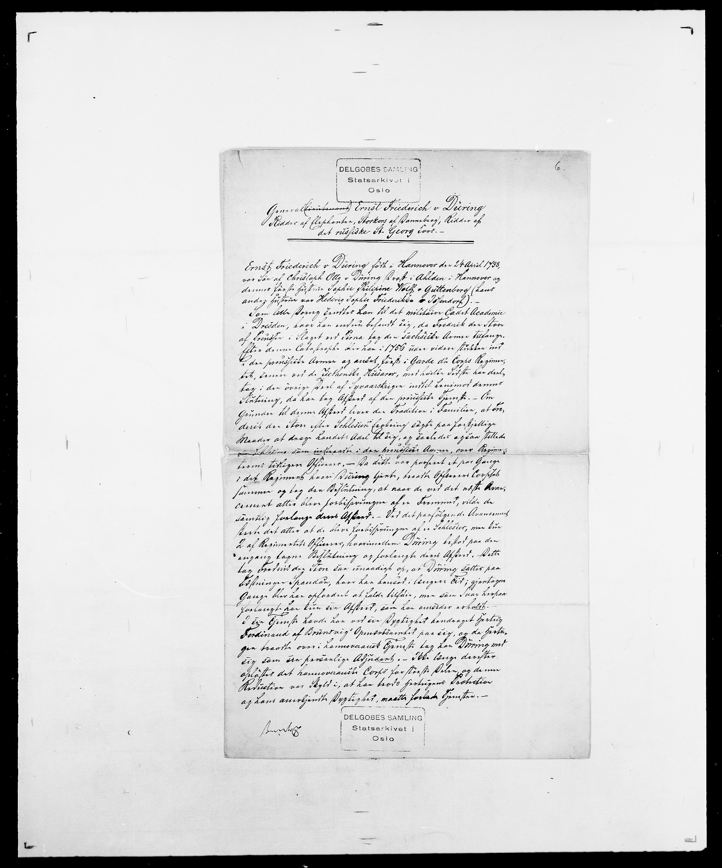 Delgobe, Charles Antoine - samling, AV/SAO-PAO-0038/D/Da/L0010: Dürendahl - Fagelund, s. 15