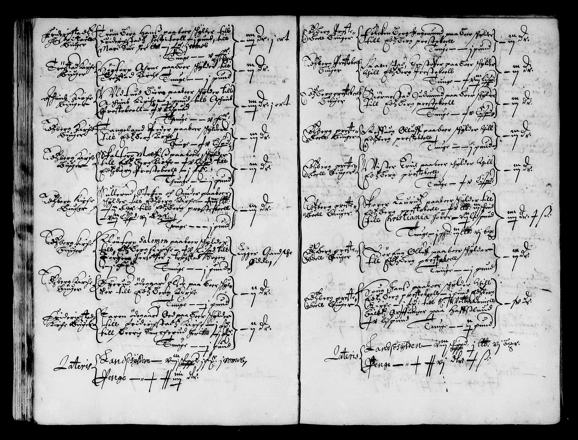 Rentekammeret inntil 1814, Reviderte regnskaper, Stiftamtstueregnskaper, Landkommissariatet på Akershus og Akershus stiftamt, AV/RA-EA-5869/R/Ra/L0031: Landkommissariatet på Akershus, 1665