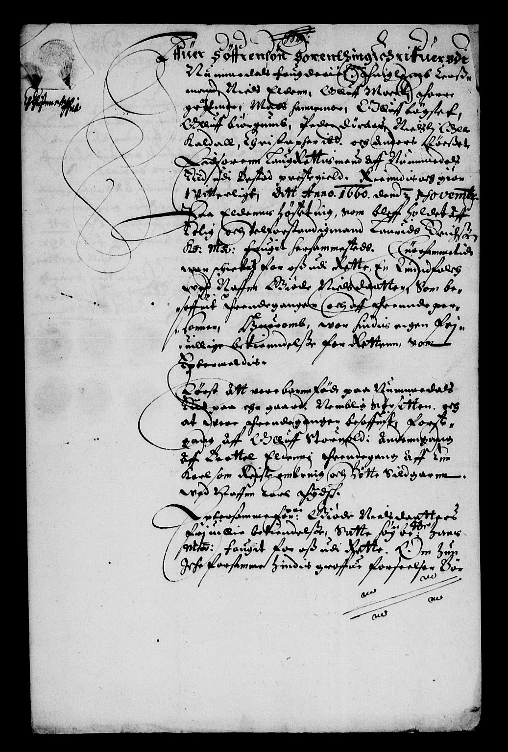 Rentekammeret inntil 1814, Reviderte regnskaper, Lensregnskaper, AV/RA-EA-5023/R/Rb/Rbw/L0144: Trondheim len, 1660-1661