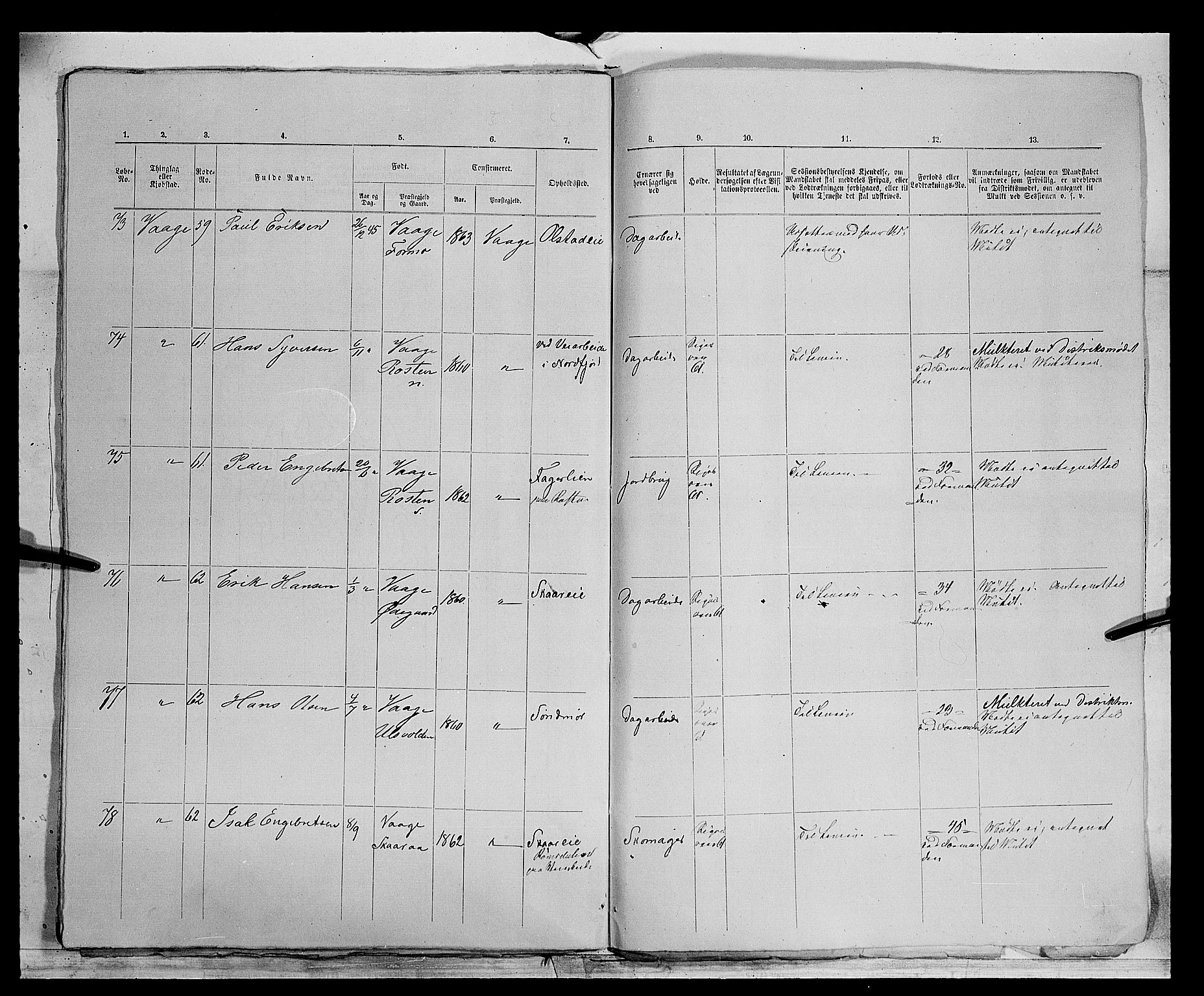 Fylkesmannen i Oppland, AV/SAH-FYO-002/1/K/Kg/L1174: Fron, Nordre og Søndre Fron, Vågå, 1860-1879, s. 439