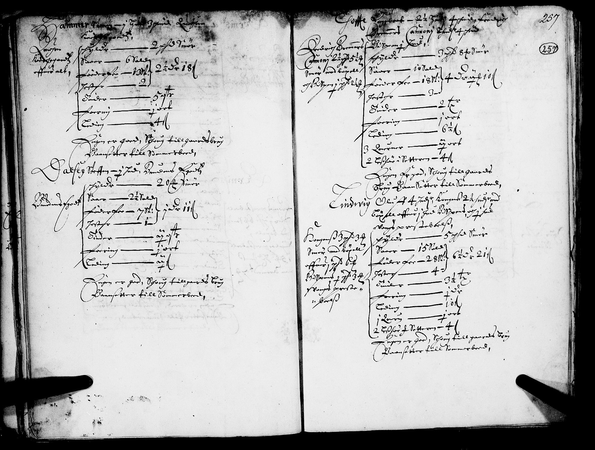 Rentekammeret inntil 1814, Realistisk ordnet avdeling, AV/RA-EA-4070/N/Nb/Nba/L0015: Gudbrandsdalen fogderi, 2. del, 1668, s. 256b-257a