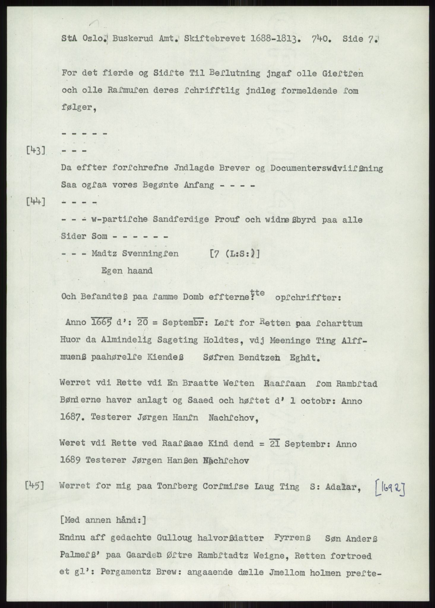 Samlinger til kildeutgivelse, Diplomavskriftsamlingen, AV/RA-EA-4053/H/Ha, s. 903