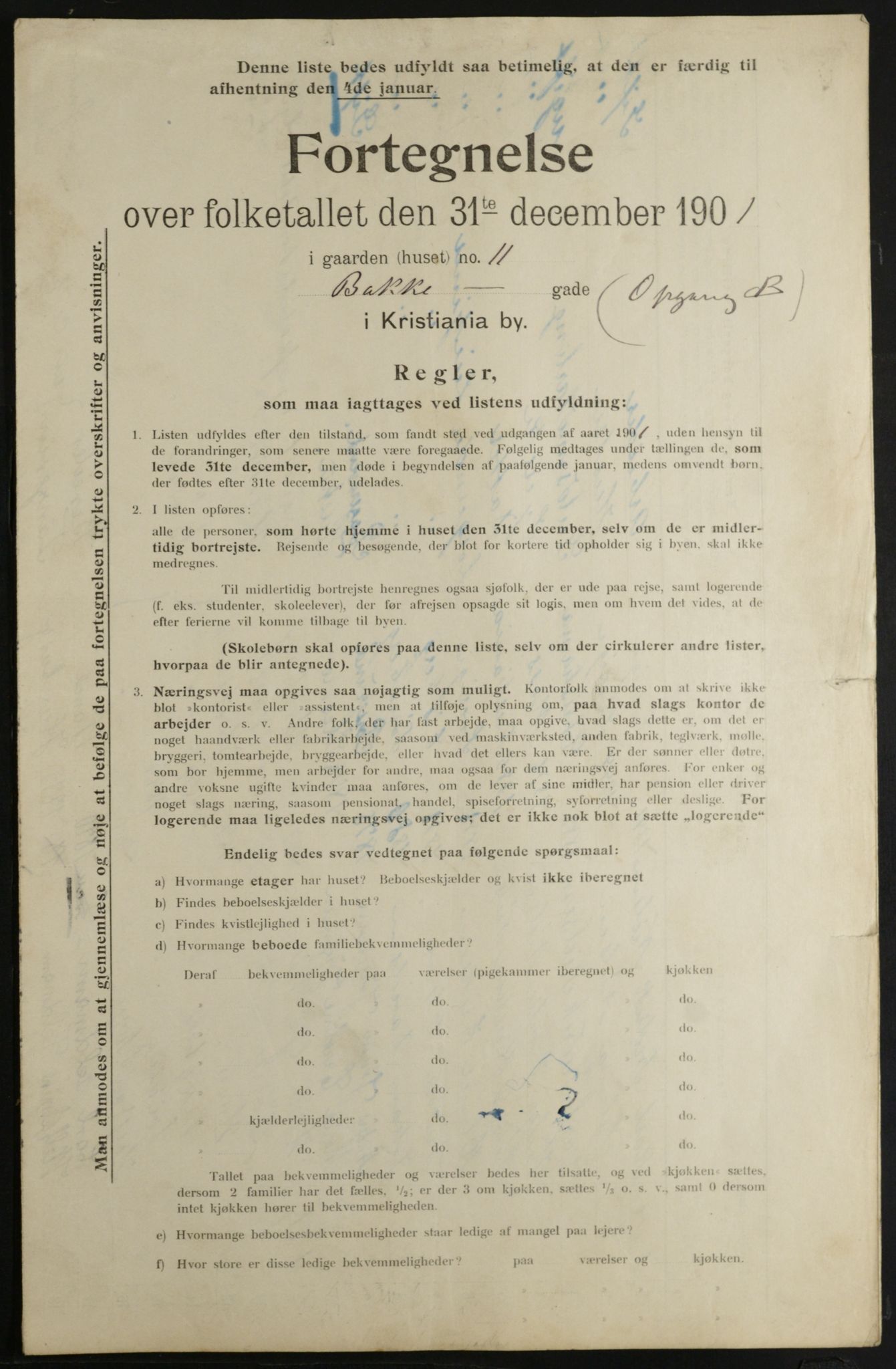 OBA, Kommunal folketelling 31.12.1901 for Kristiania kjøpstad, 1901, s. 558