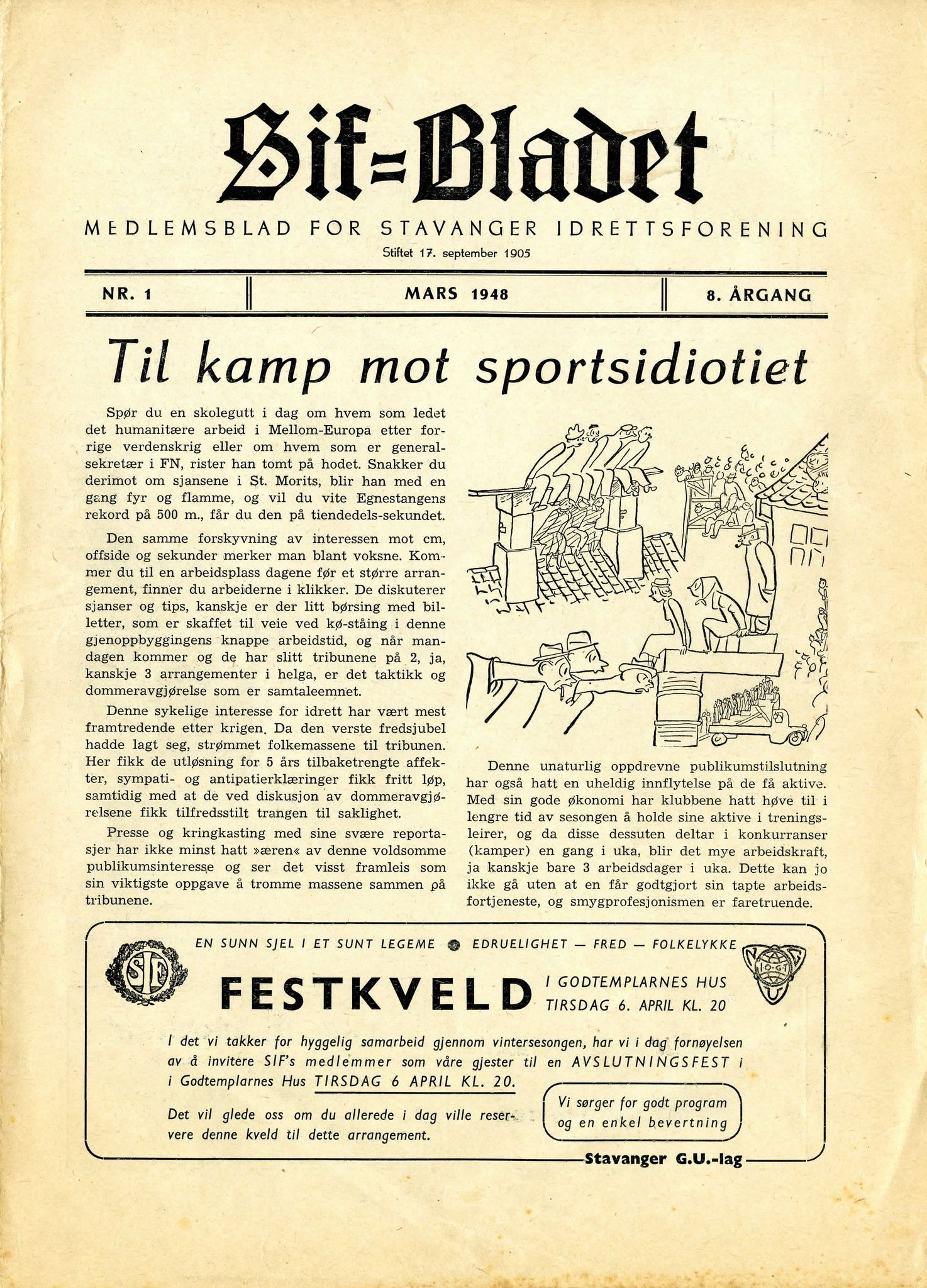 , SIF-bladet 1948, 1948