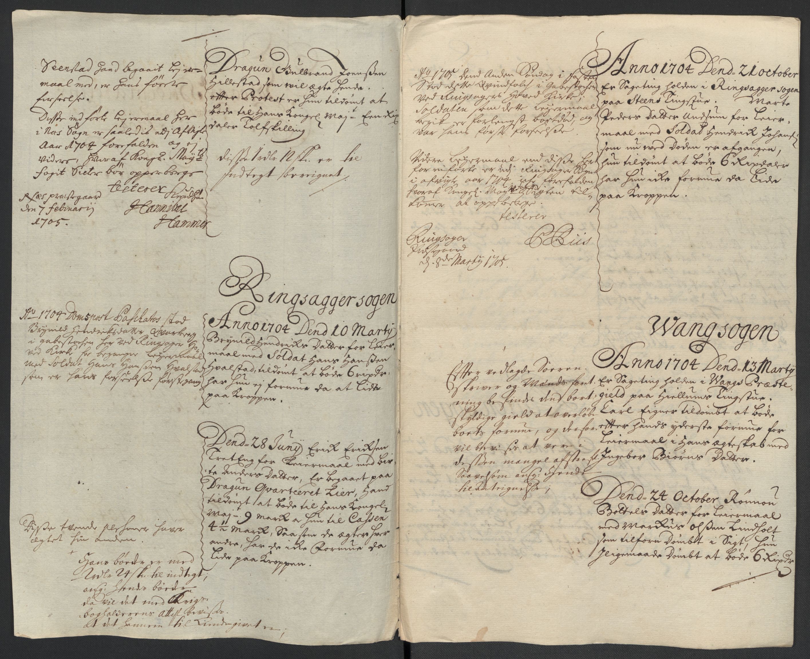 Rentekammeret inntil 1814, Reviderte regnskaper, Fogderegnskap, RA/EA-4092/R16/L1041: Fogderegnskap Hedmark, 1703-1704, s. 269