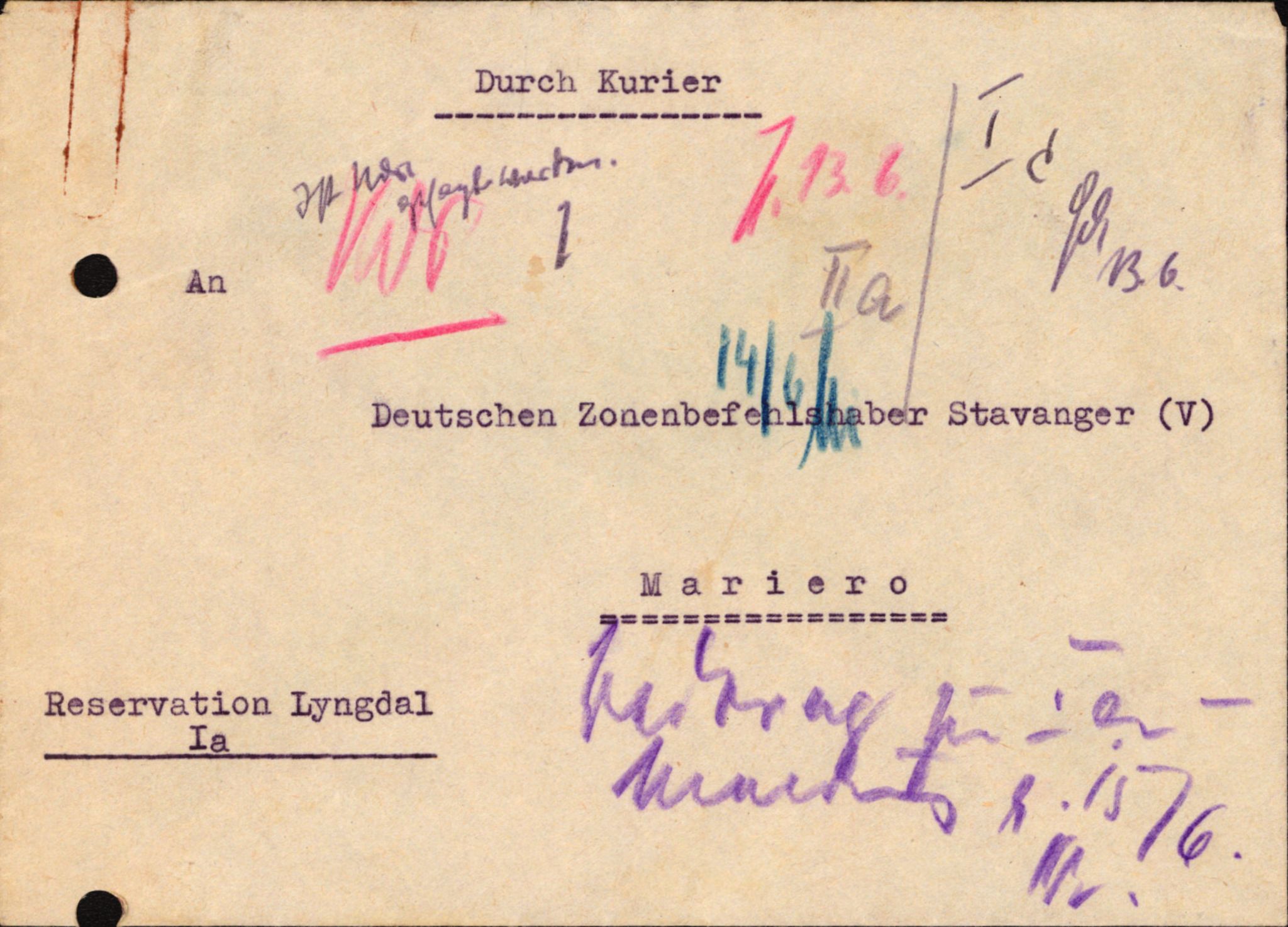 Deutscher Oberbefehlshaber Norwegen (DOBN), AV/RA-RAFA-2197/D/Dl/L0119: DB Zone Stavanger Abt. Ic, 1945, s. 69