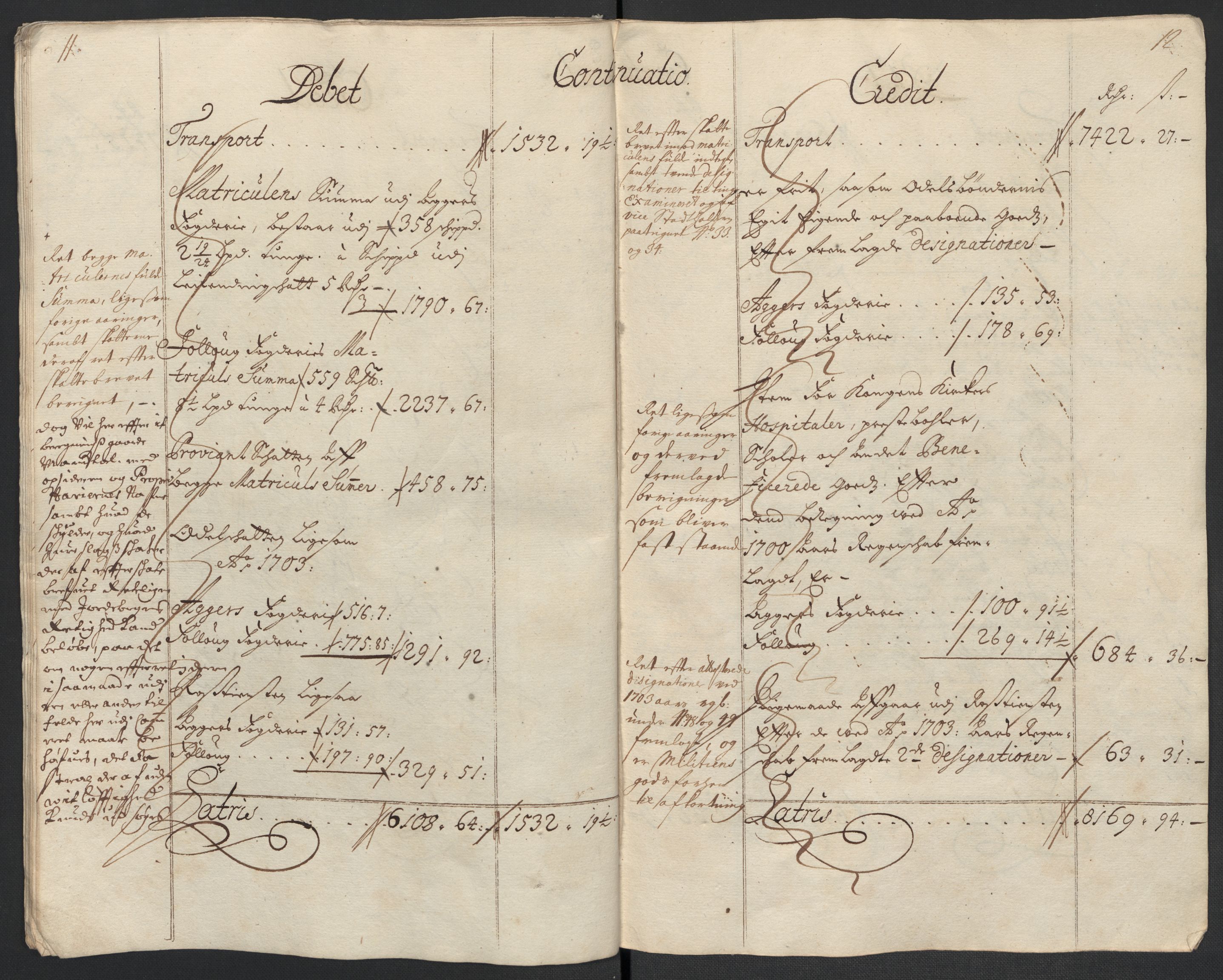 Rentekammeret inntil 1814, Reviderte regnskaper, Fogderegnskap, AV/RA-EA-4092/R10/L0445: Fogderegnskap Aker og Follo, 1703-1704, s. 319