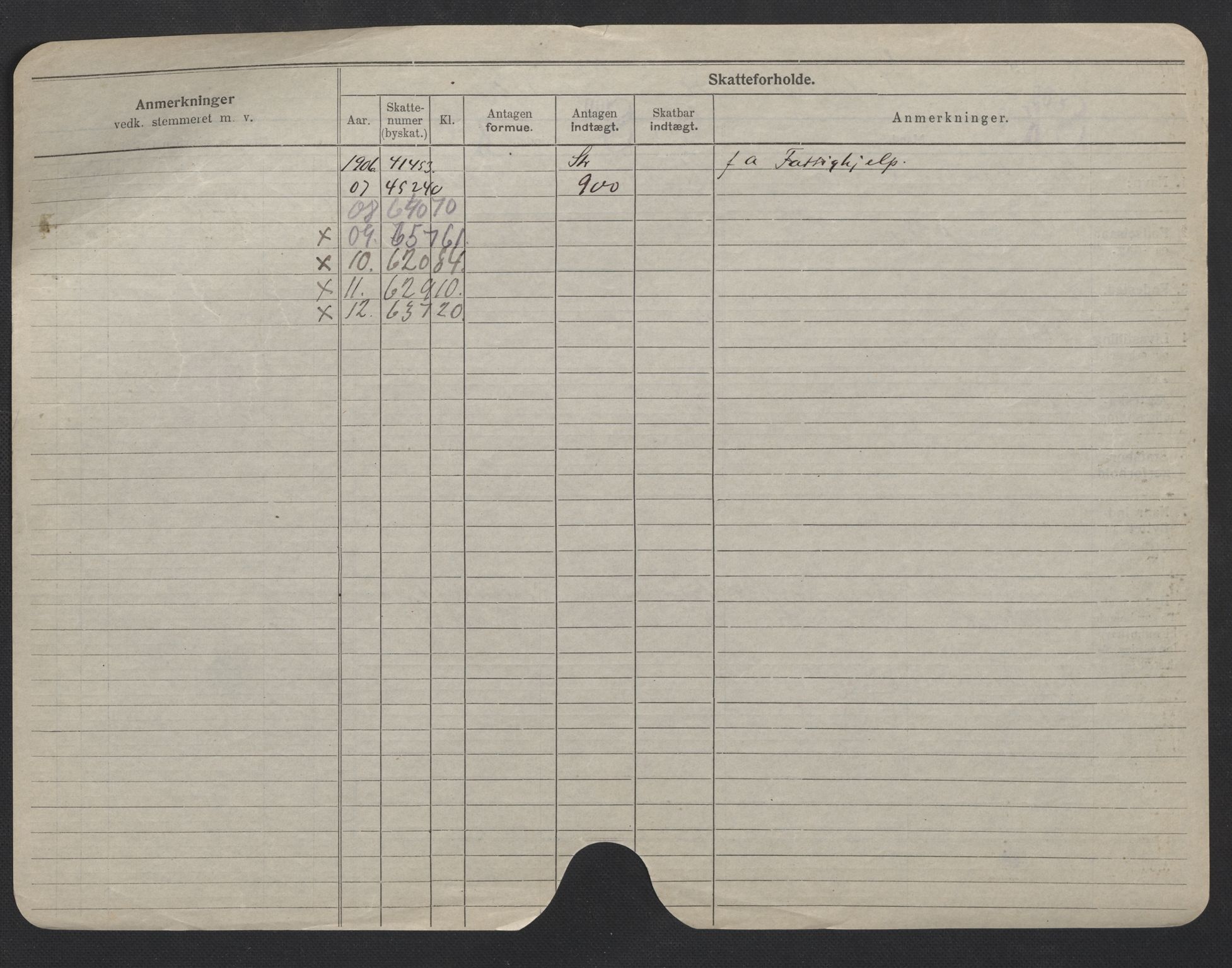 Oslo folkeregister, Registerkort, SAO/A-11715/F/Fa/Fac/L0006: Menn, 1906-1914, s. 575b