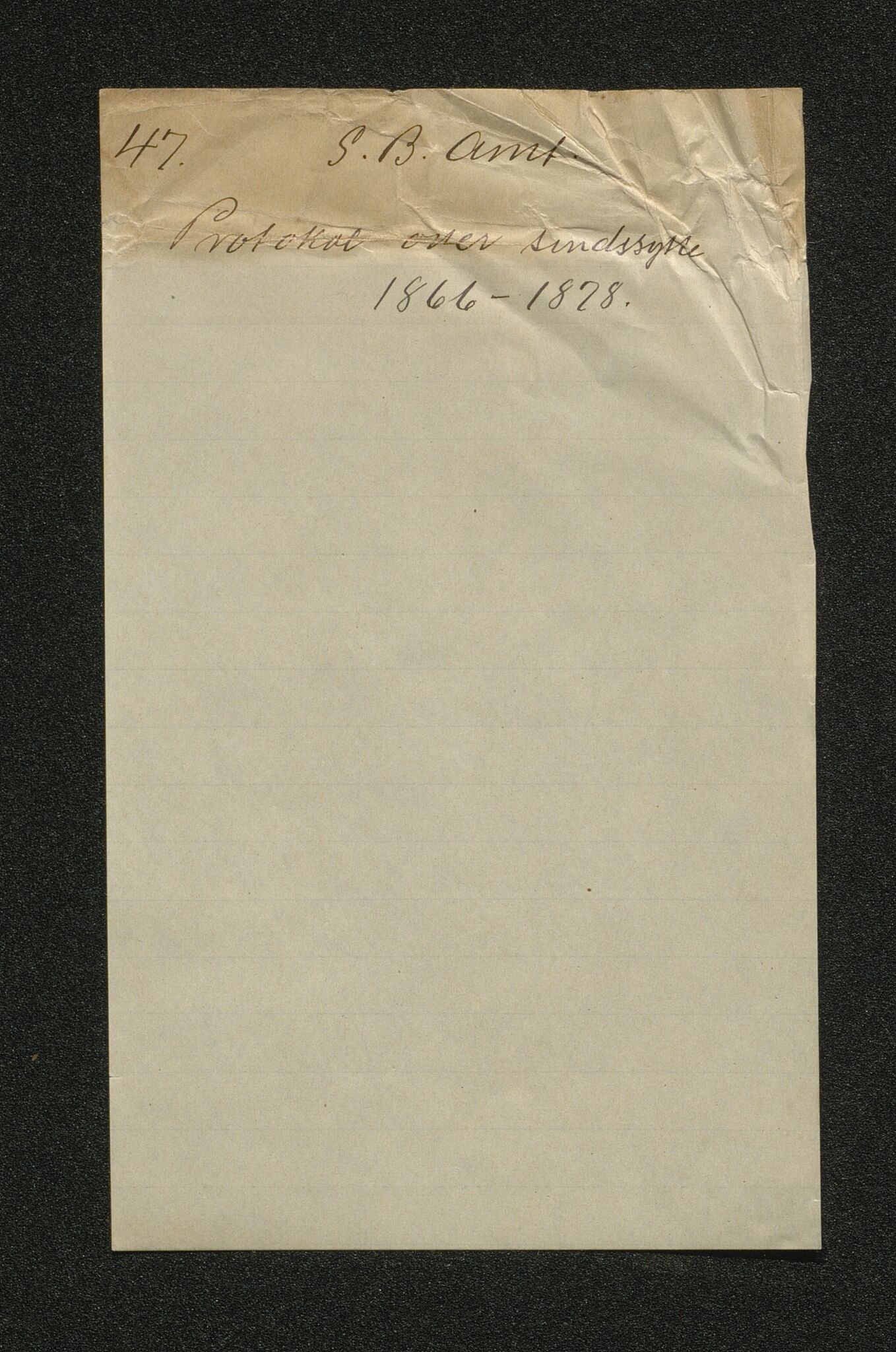 Fylkesmannen i Hordaland , AV/SAB-A-3601/1/08/08C/08Ca/L0002: Protokoll over forpleide, 1866-1878