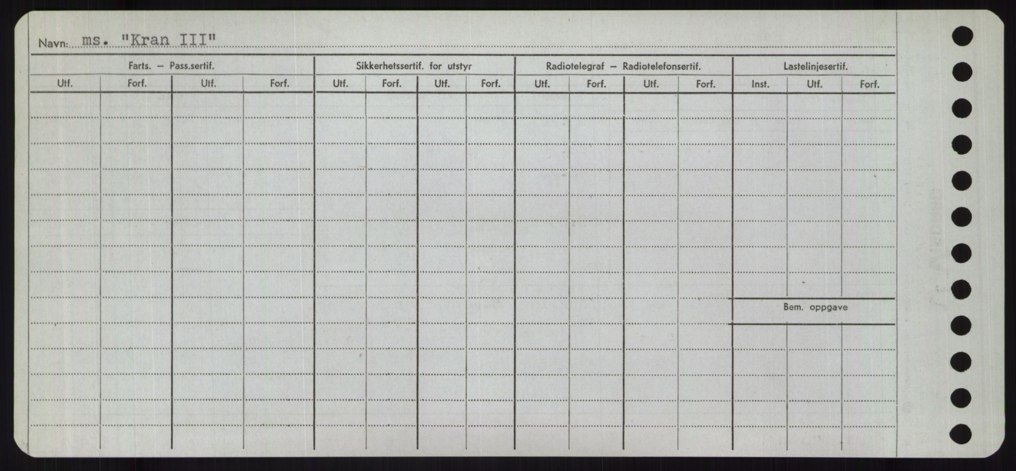 Sjøfartsdirektoratet med forløpere, Skipsmålingen, RA/S-1627/H/Ha/L0003/0002: Fartøy, Hilm-Mar / Fartøy, Kom-Mar, s. 56