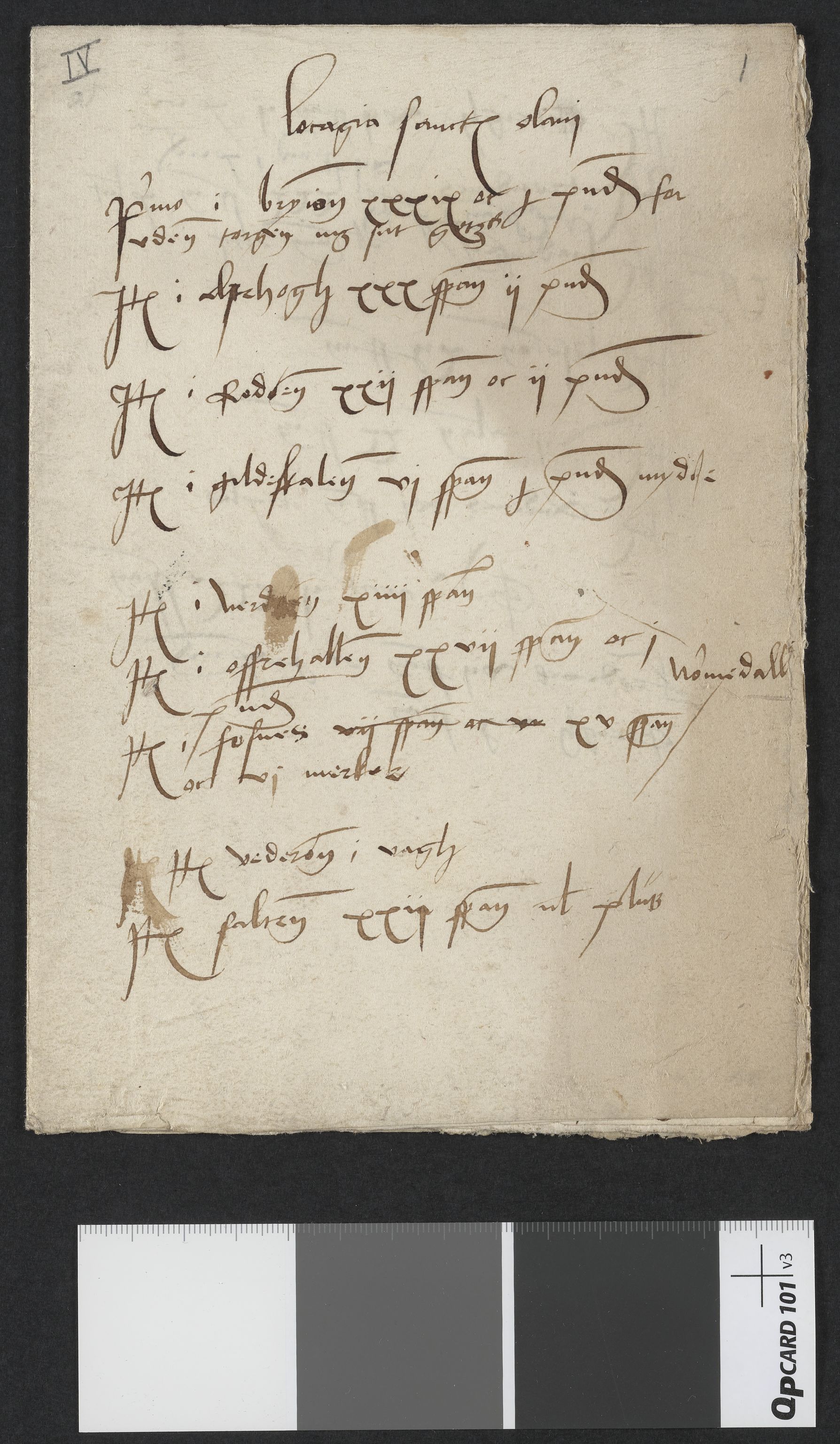 Riksarkivets diplomsamling, RA/EA-5965/F13/F13b/L0014: Olav Engelbrektssons jordebøker, 1491-1533