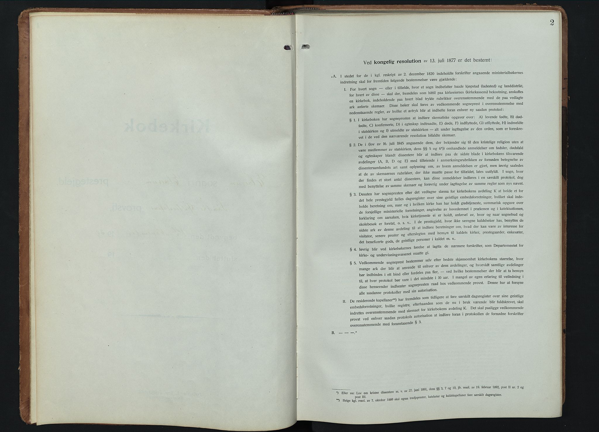 Elverum prestekontor, AV/SAH-PREST-044/H/Ha/Hab/L0015: Klokkerbok nr. 15, 1922-1945, s. 2