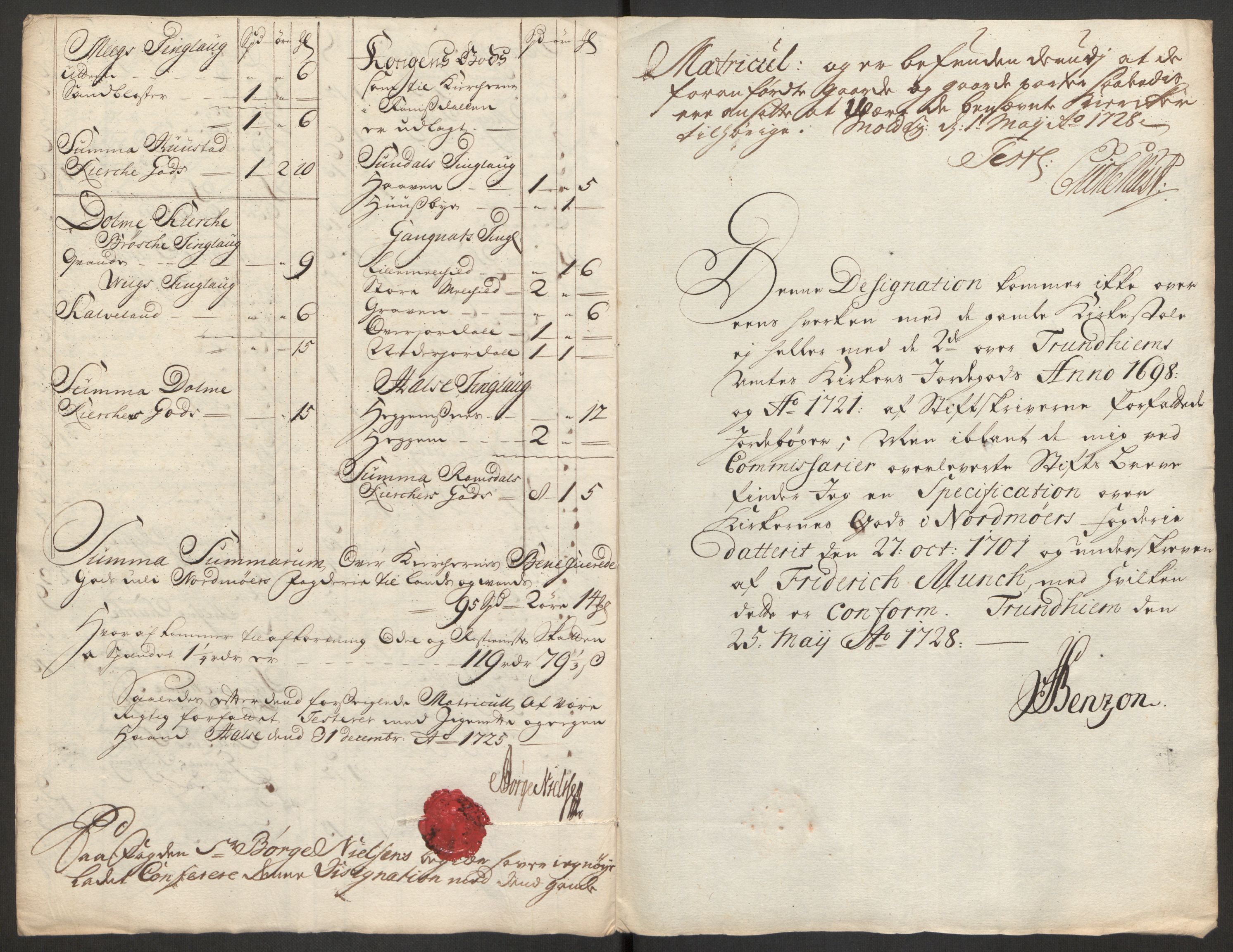 Rentekammeret inntil 1814, Reviderte regnskaper, Fogderegnskap, RA/EA-4092/R56/L3759: Fogderegnskap Nordmøre, 1726, s. 362