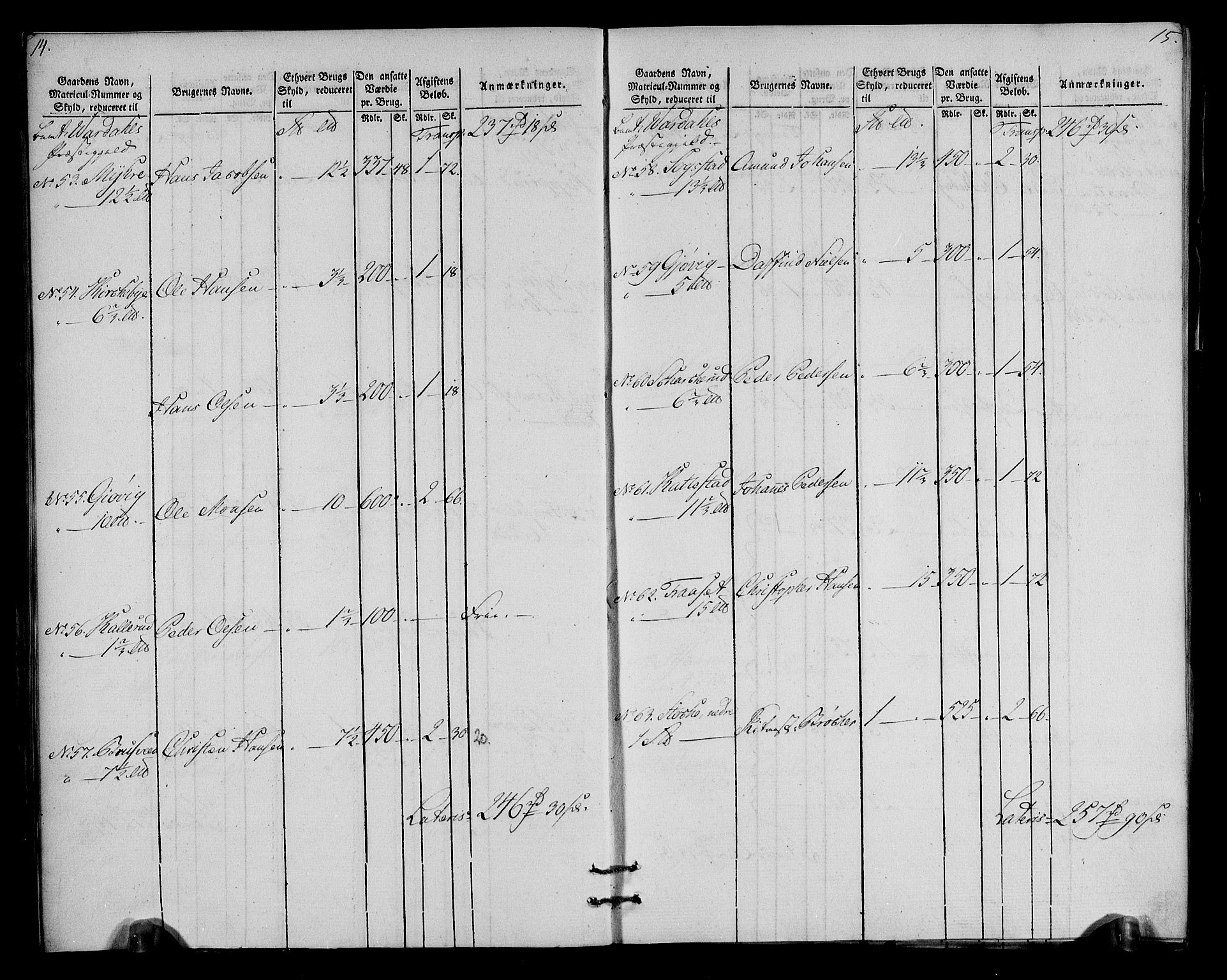 Rentekammeret inntil 1814, Realistisk ordnet avdeling, AV/RA-EA-4070/N/Ne/Nea/L0037: Toten fogderi. Oppebørselsregister, 1803-1804, s. 10