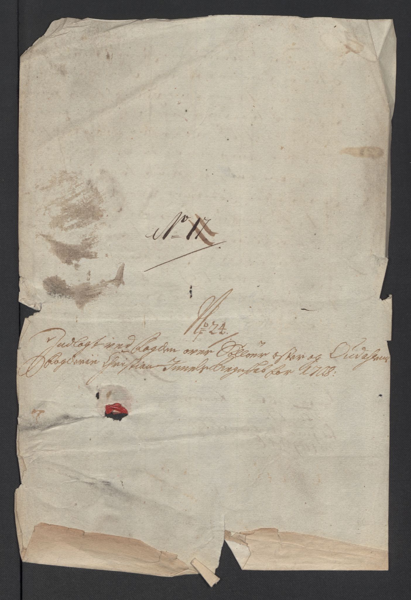 Rentekammeret inntil 1814, Reviderte regnskaper, Fogderegnskap, RA/EA-4092/R13/L0845: Fogderegnskap Solør, Odal og Østerdal, 1708, s. 269