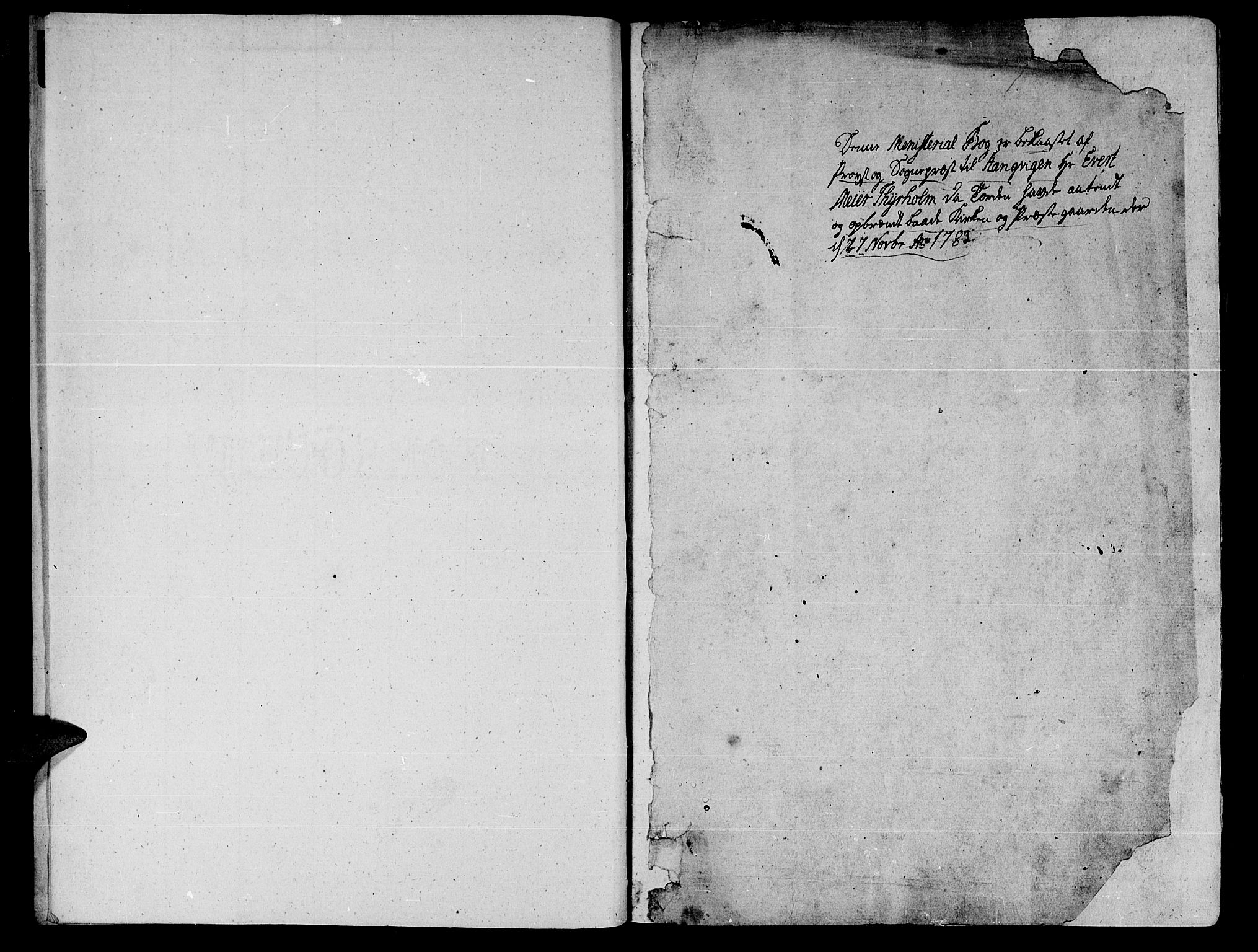 Ministerialprotokoller, klokkerbøker og fødselsregistre - Møre og Romsdal, AV/SAT-A-1454/592/L1022: Ministerialbok nr. 592A01, 1784-1819