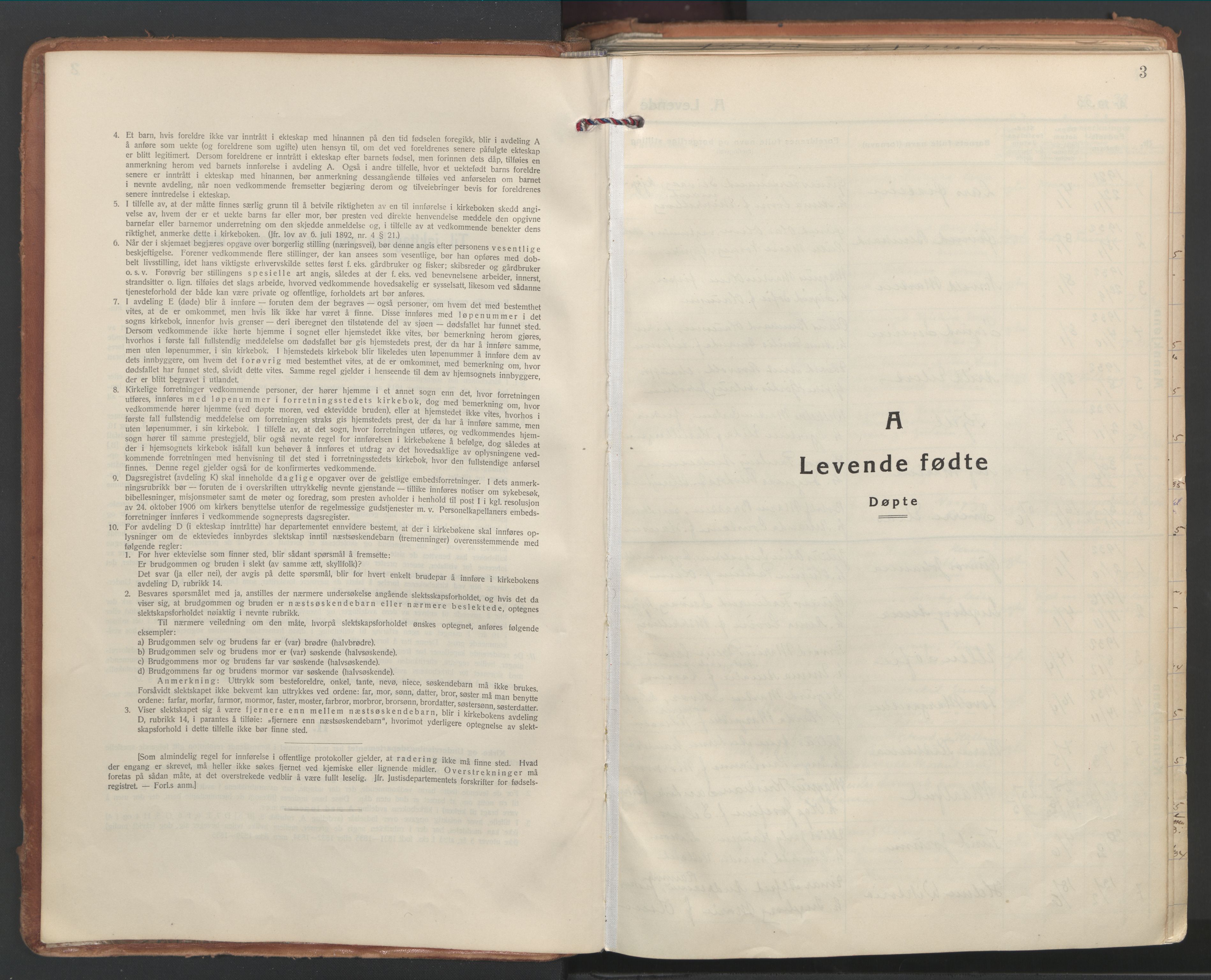 Ministerialprotokoller, klokkerbøker og fødselsregistre - Nordland, SAT/A-1459/802/L0061: Ministerialbok nr. 802A08, 1933-1946, s. 3