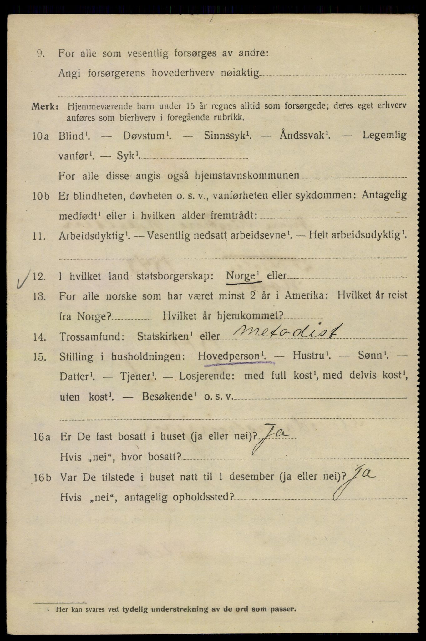 SAO, Folketelling 1920 for 0301 Kristiania kjøpstad, 1920, s. 521478