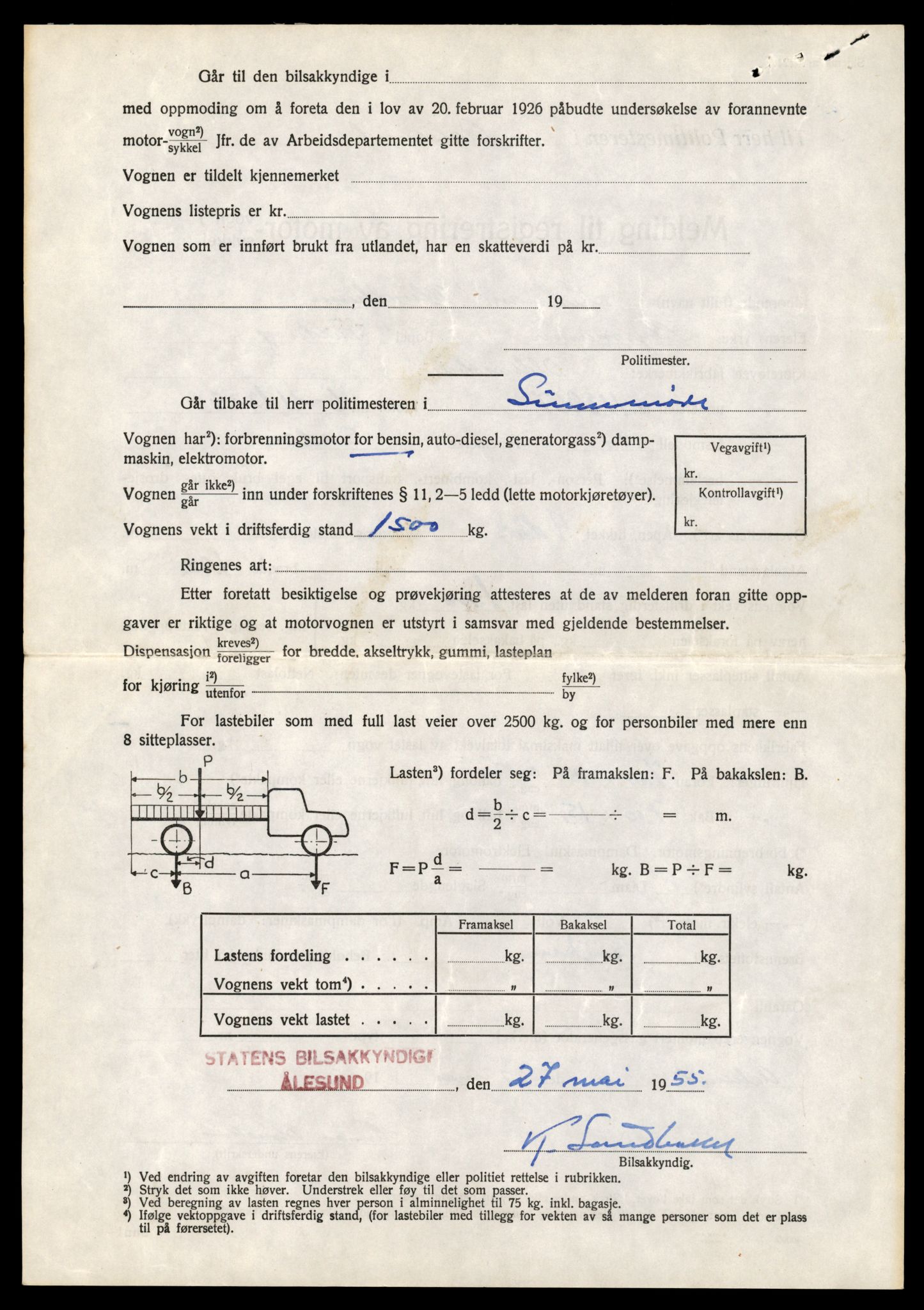 Møre og Romsdal vegkontor - Ålesund trafikkstasjon, AV/SAT-A-4099/F/Fe/L0048: Registreringskort for kjøretøy T 14721 - T 14863, 1927-1998, s. 1560