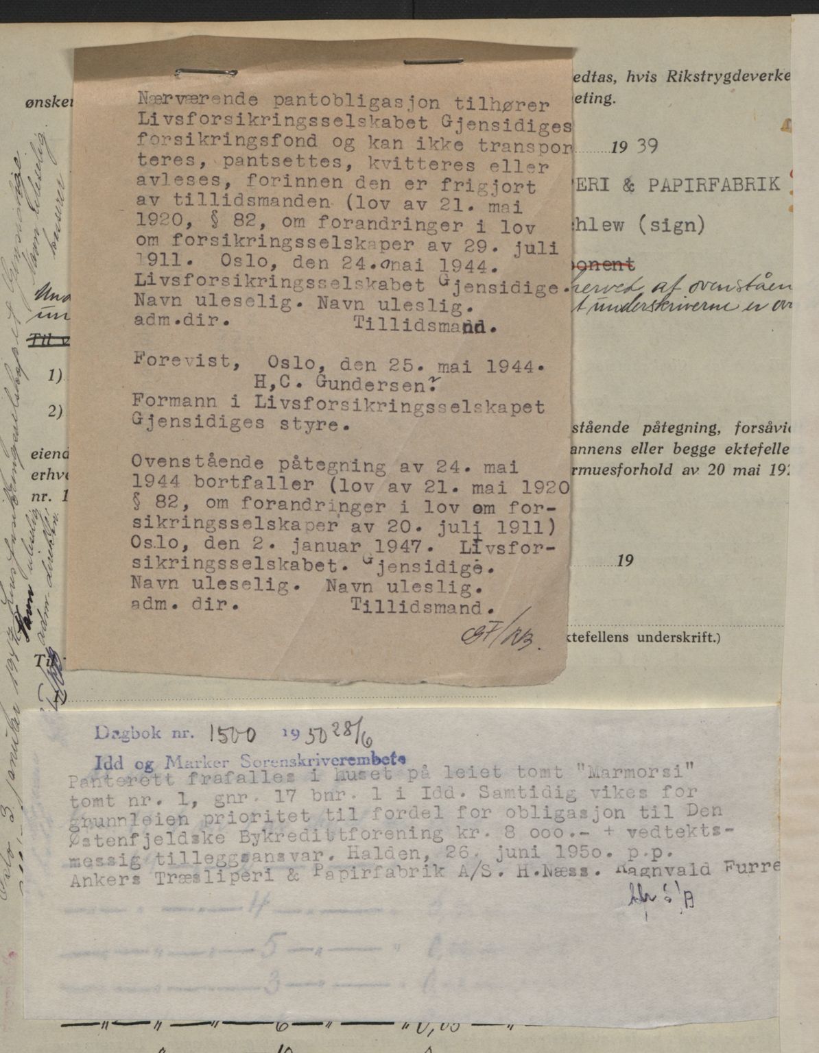Idd og Marker sorenskriveri, AV/SAO-A-10283/G/Gb/Gbc/L0002: Pantebok nr. B4-9a, 1939-1945, Dagboknr: 731/1939