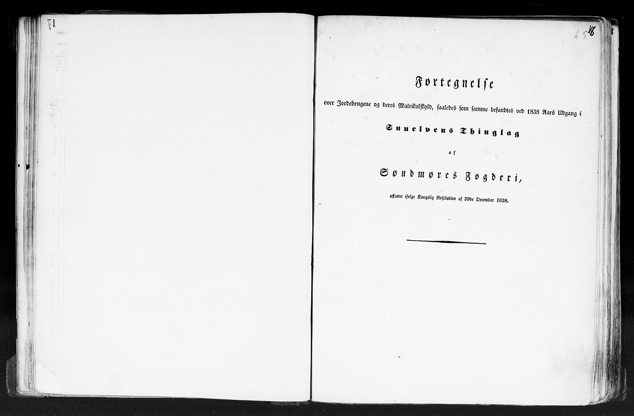 Rygh, AV/RA-PA-0034/F/Fb/L0013: Matrikkelen for 1838 - Romsdal amt (Møre og Romsdal fylke), 1838, s. 18a