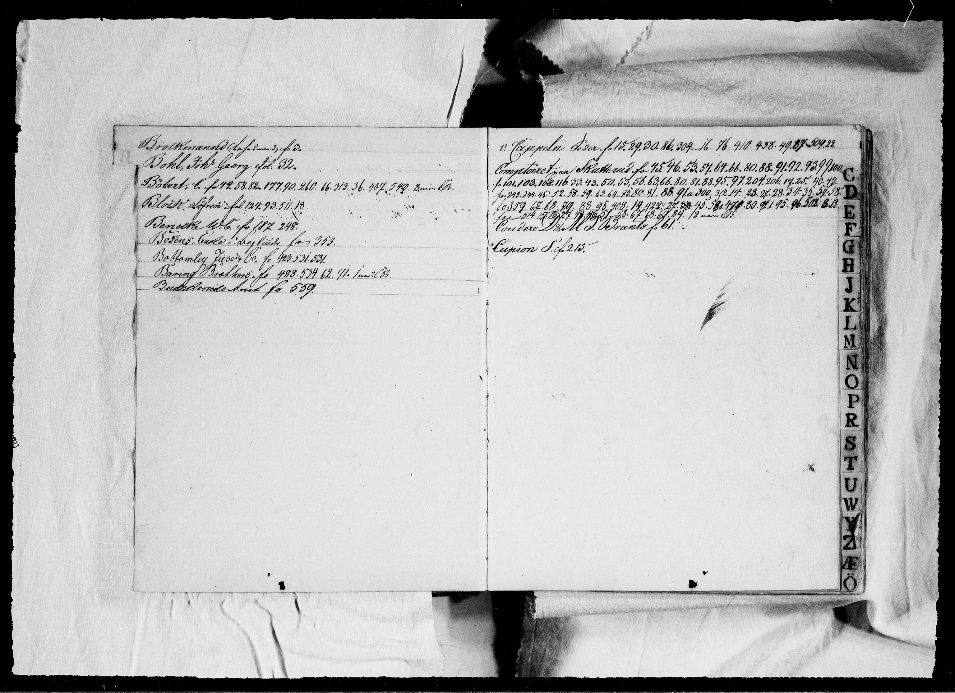 Modums Blaafarveværk, RA/PA-0157/G/Gb/L0069/0001: -- / Kopibok, ført ved Bokholderkontoret, 1827-1828, s. 4