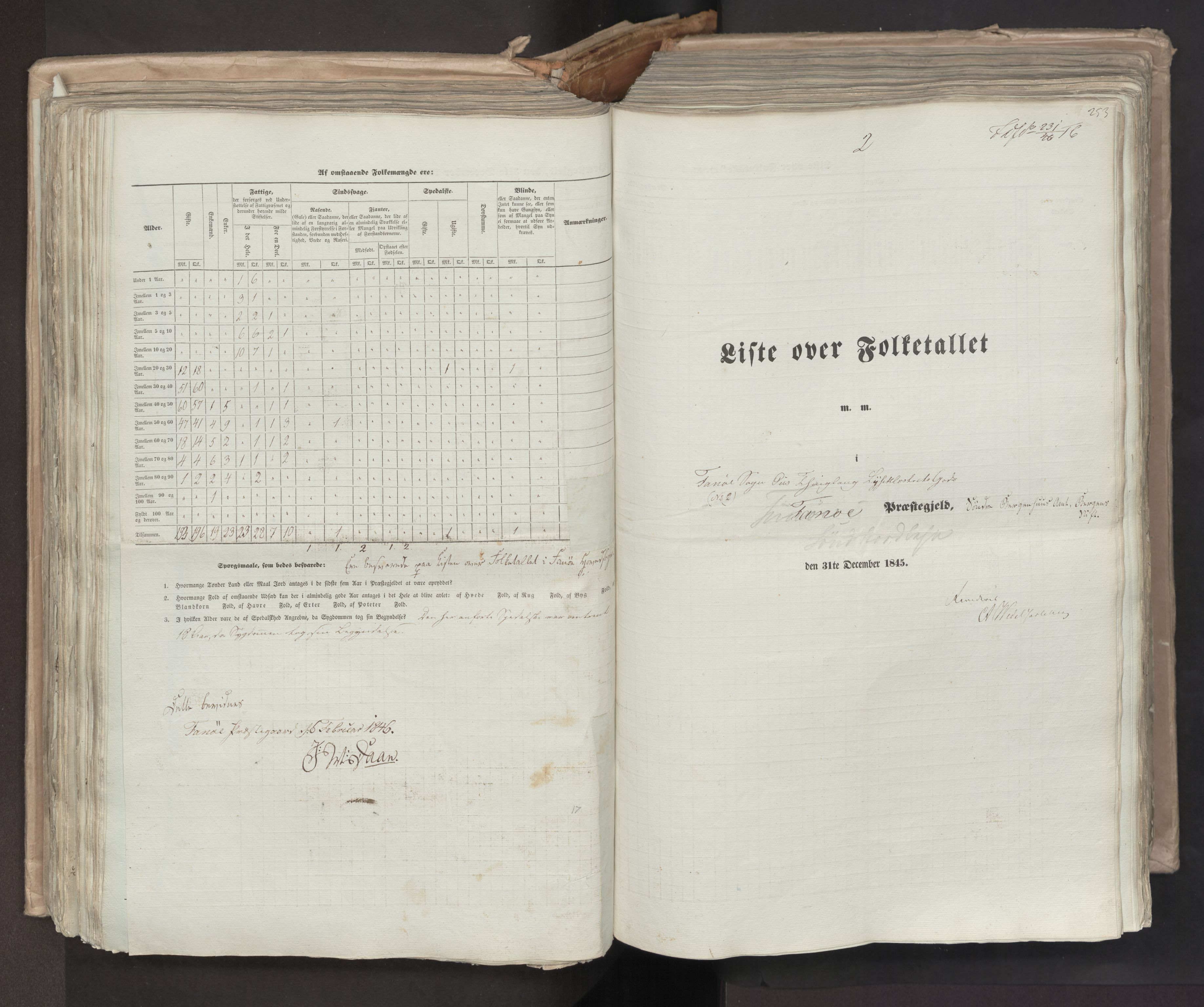 RA, Folketellingen 1845, bind 7: Søndre Bergenhus amt og Nordre Bergenhus amt, 1845, s. 253