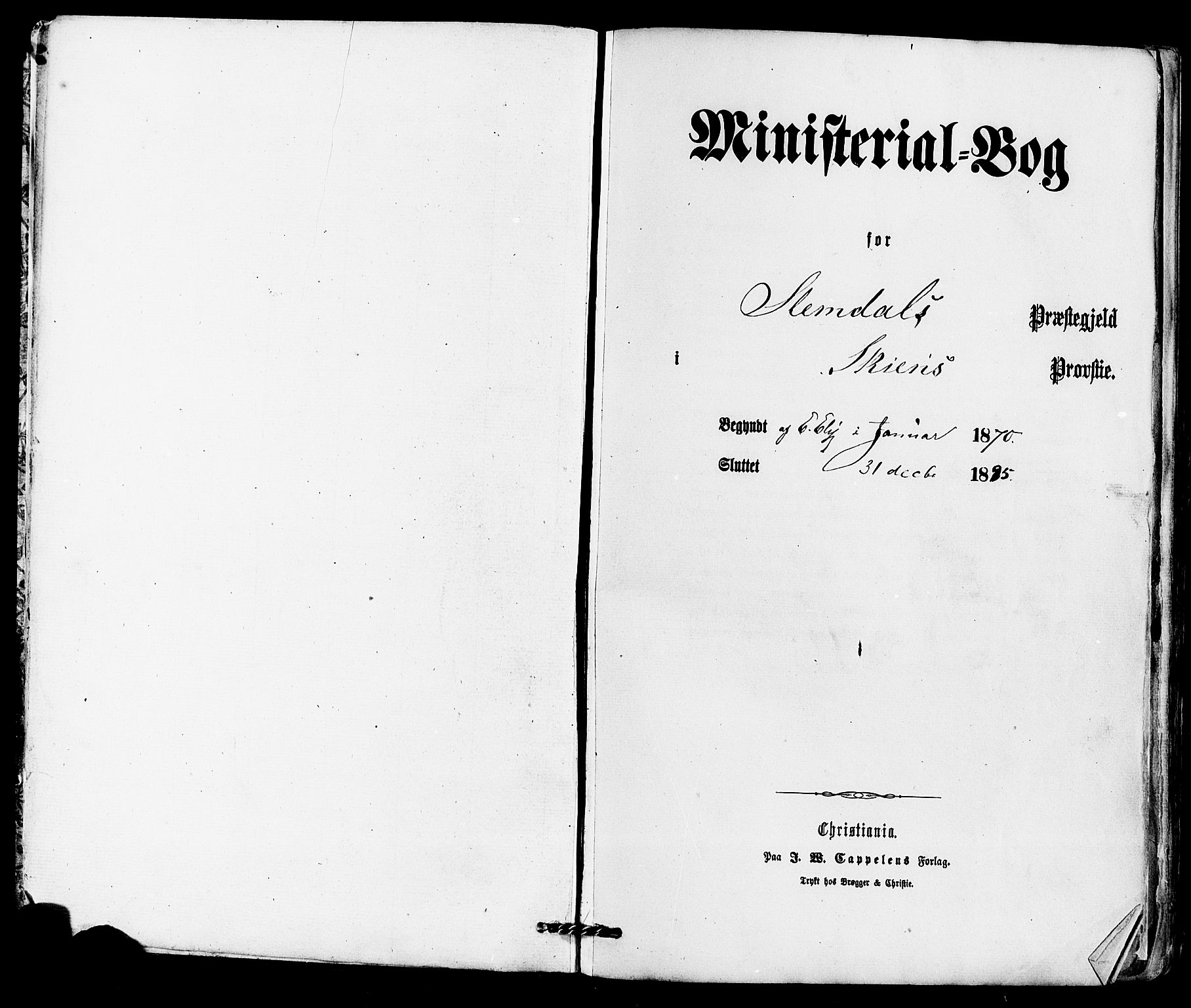 Siljan kirkebøker, SAKO/A-300/F/Fa/L0002: Ministerialbok nr. 2, 1870-1895