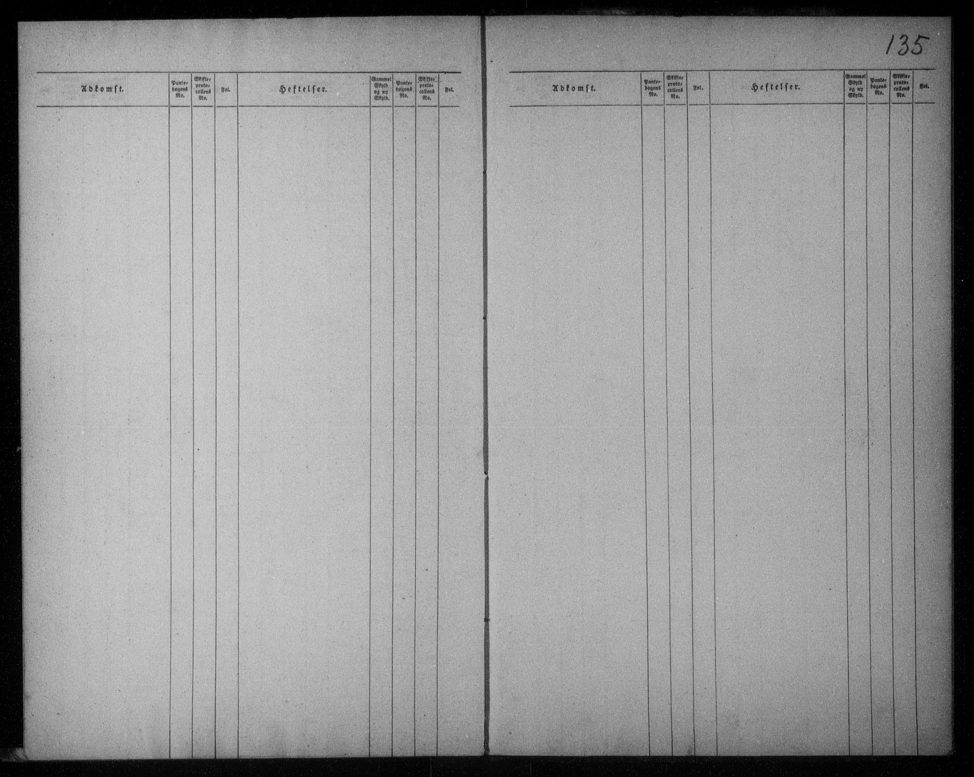 Lister sorenskriveri, AV/SAK-1221-0003/G/Ga/L0010: Panteregister nr. 10, 1738-1810, s. 135