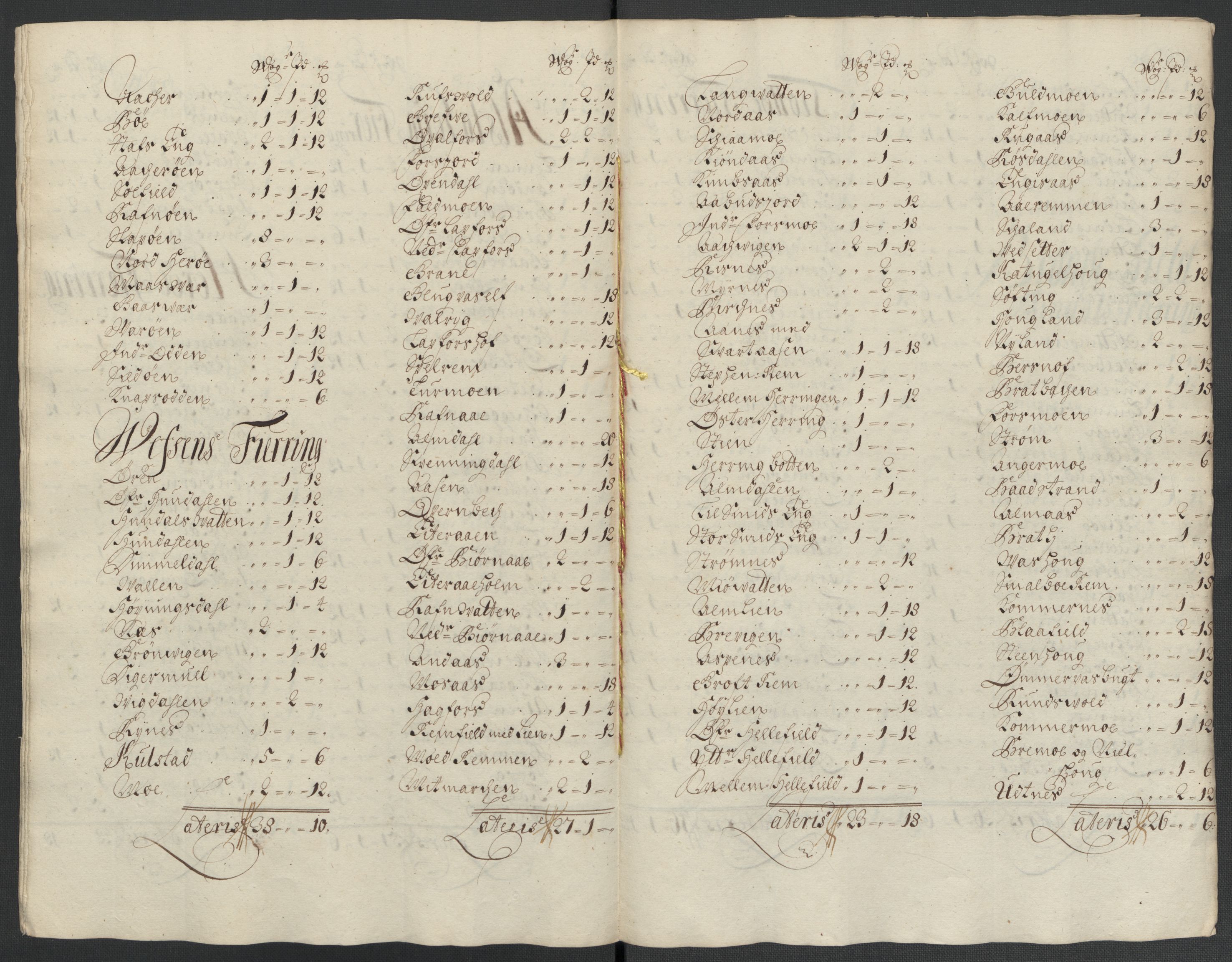 Rentekammeret inntil 1814, Reviderte regnskaper, Fogderegnskap, RA/EA-4092/R65/L4509: Fogderegnskap Helgeland, 1706-1707, s. 105