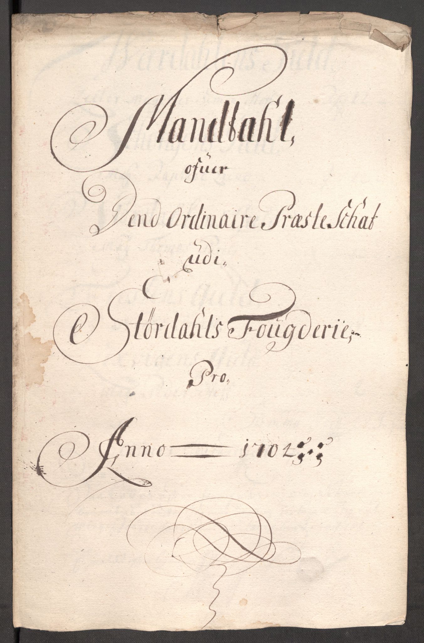 Rentekammeret inntil 1814, Reviderte regnskaper, Fogderegnskap, RA/EA-4092/R62/L4195: Fogderegnskap Stjørdal og Verdal, 1704, s. 179