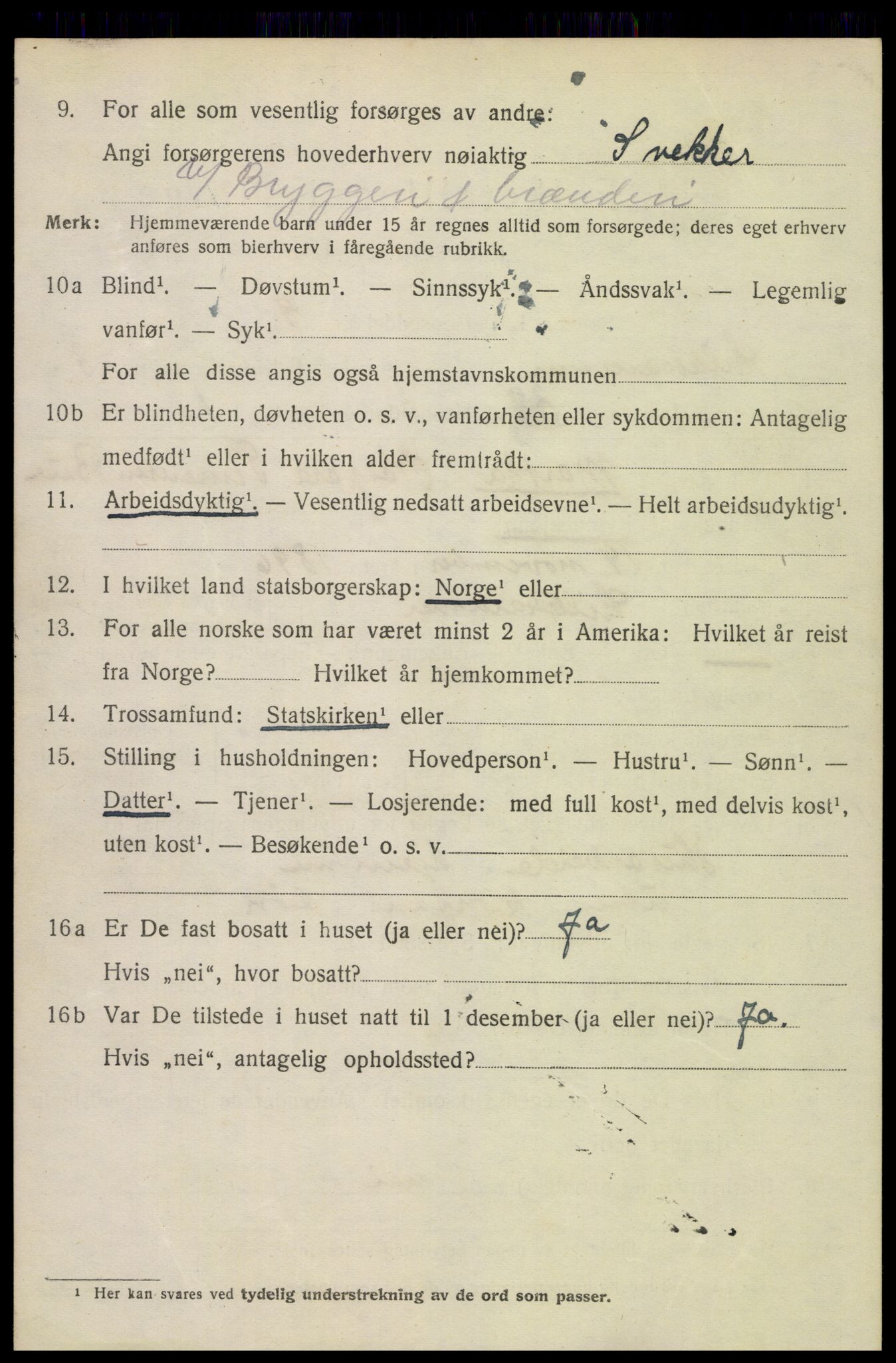SAH, Folketelling 1920 for 0501 Lillehammer kjøpstad, 1920, s. 11277