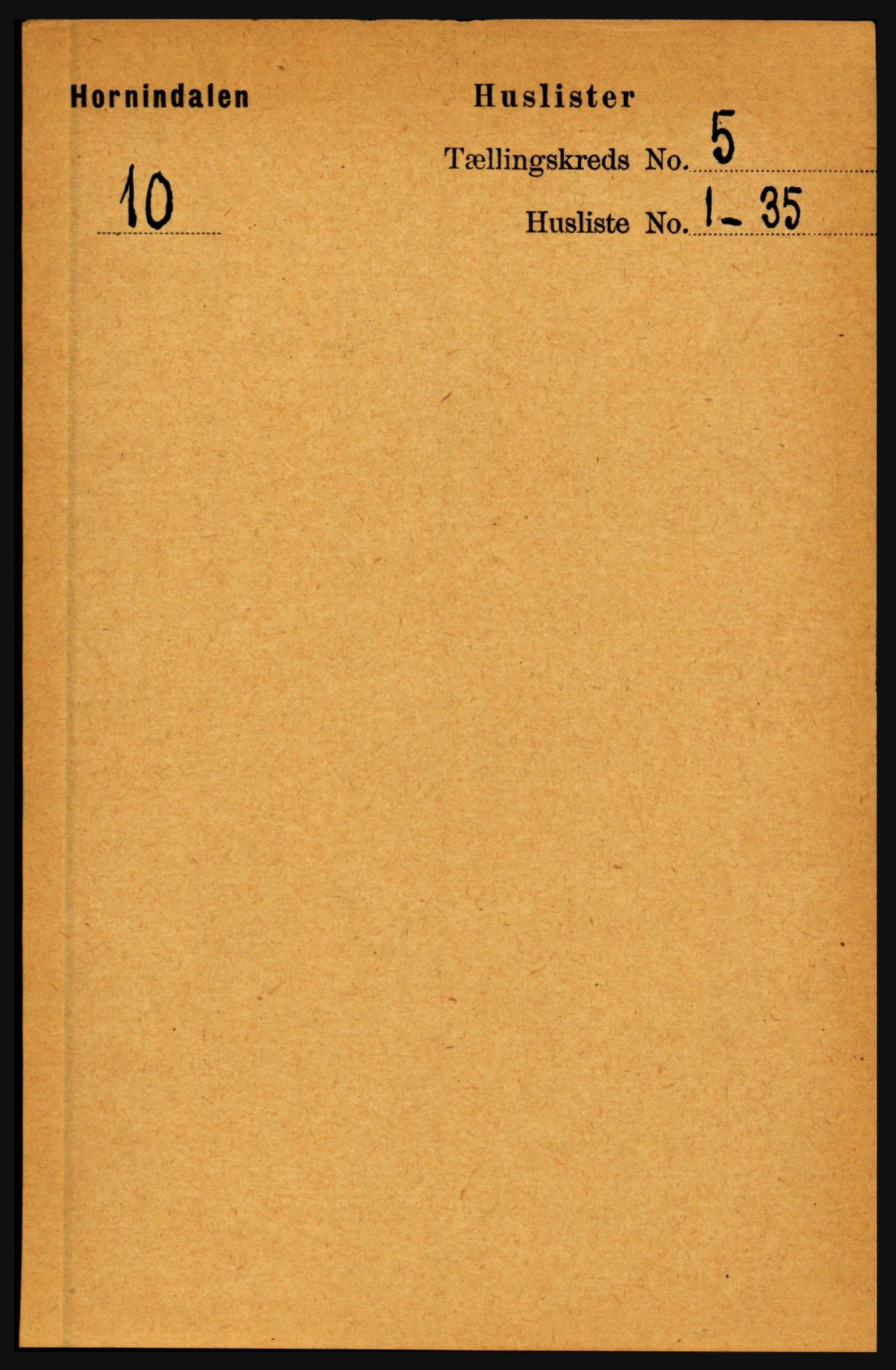 RA, Folketelling 1891 for 1444 Hornindal herred, 1891, s. 1103