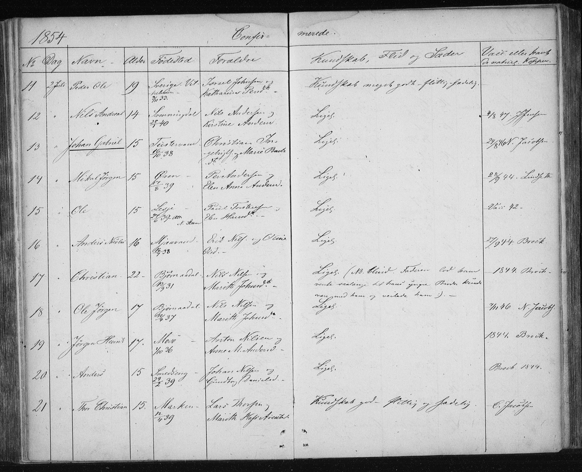 Ministerialprotokoller, klokkerbøker og fødselsregistre - Nordland, AV/SAT-A-1459/820/L0291: Ministerialbok nr. 820A12, 1846-1854