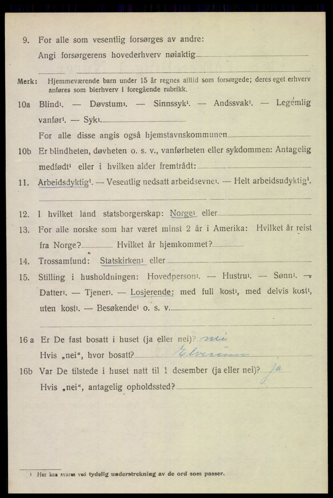 SAH, Folketelling 1920 for 0428 Trysil herred, 1920, s. 12734