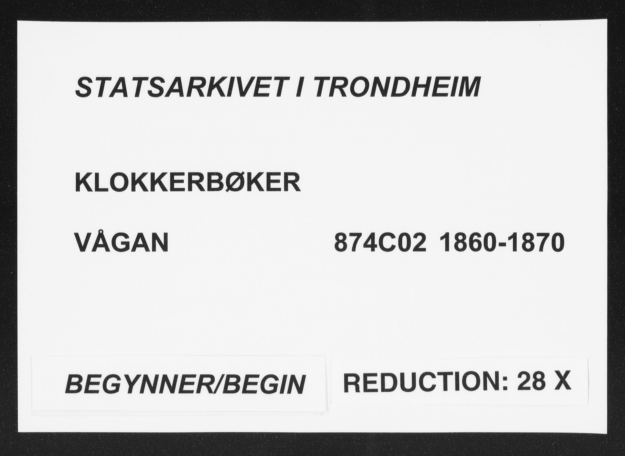 Ministerialprotokoller, klokkerbøker og fødselsregistre - Nordland, SAT/A-1459/874/L1073: Klokkerbok nr. 874C02, 1860-1870